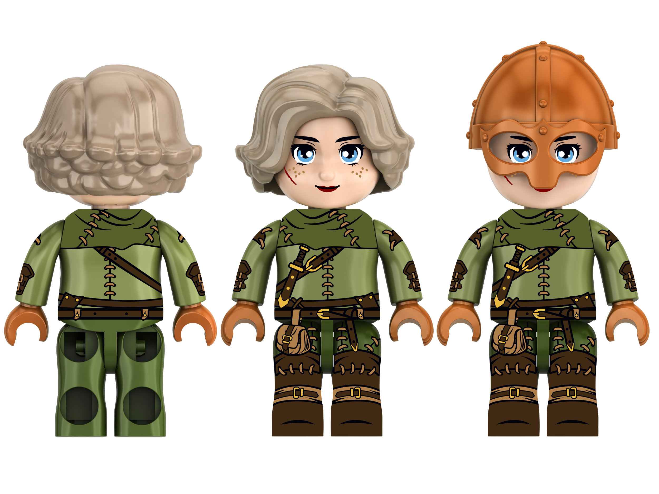 Kiddiz Figuren-Pack: Dungeon Raider