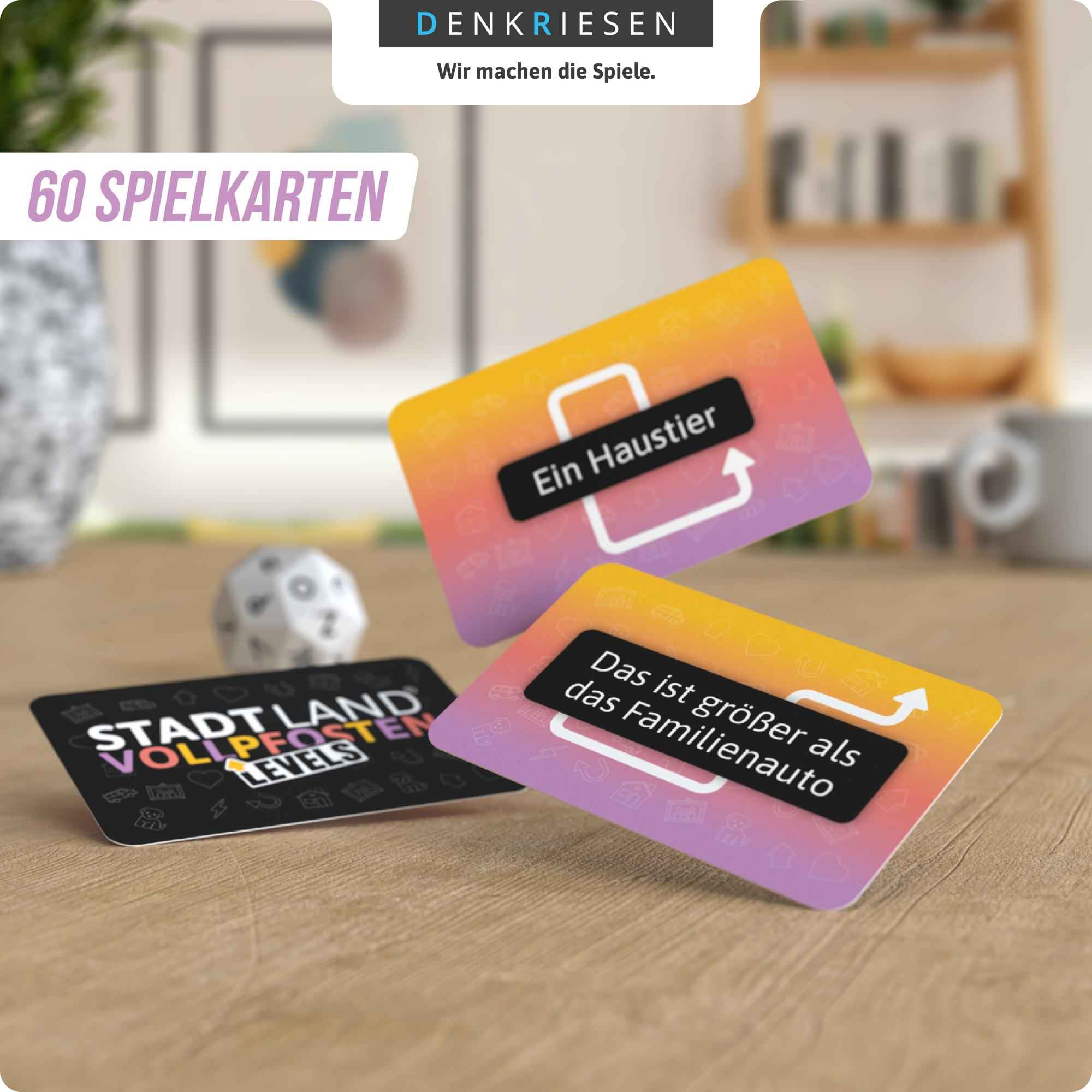 STADT LAND VOLLPFOSTEN – Levels - FAMILY EDITION – "Zeit für uns."