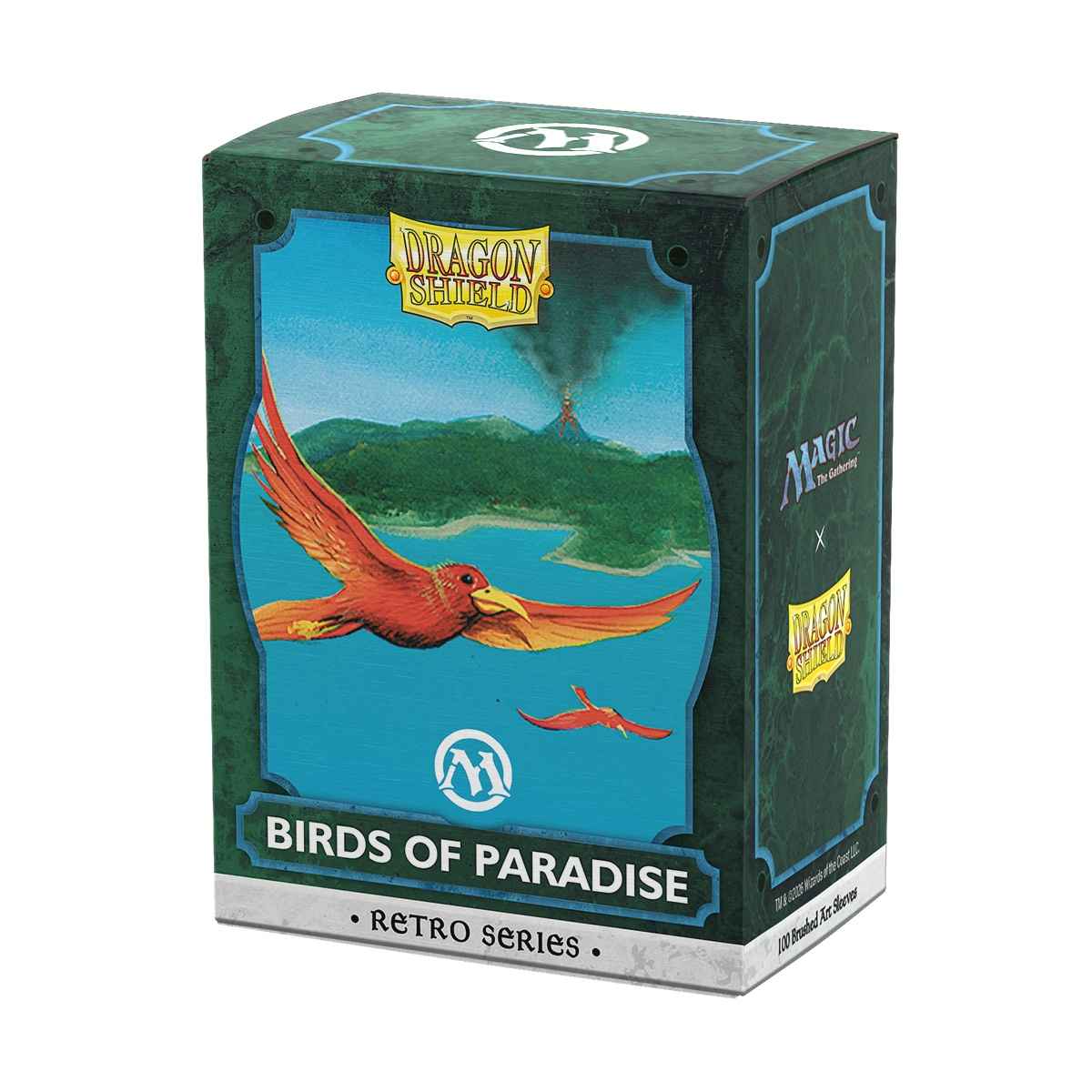 Dragon Shield: Brushed Art – Magic: Birds of Paradise (100)