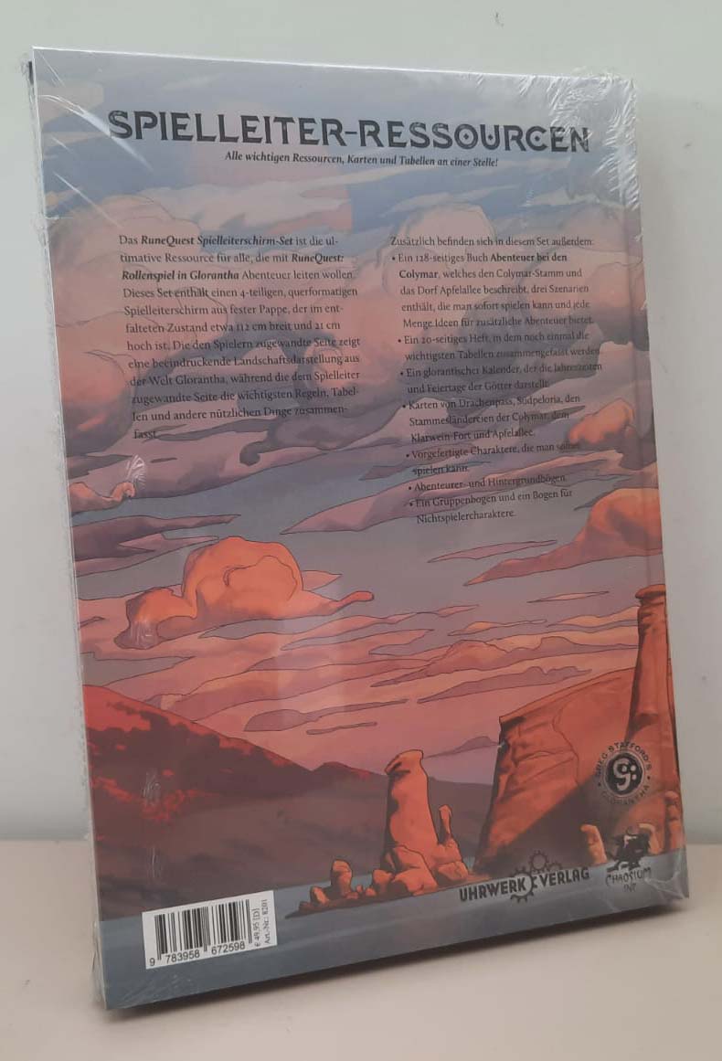 RuneQuest: Spielleiterschirm-Set