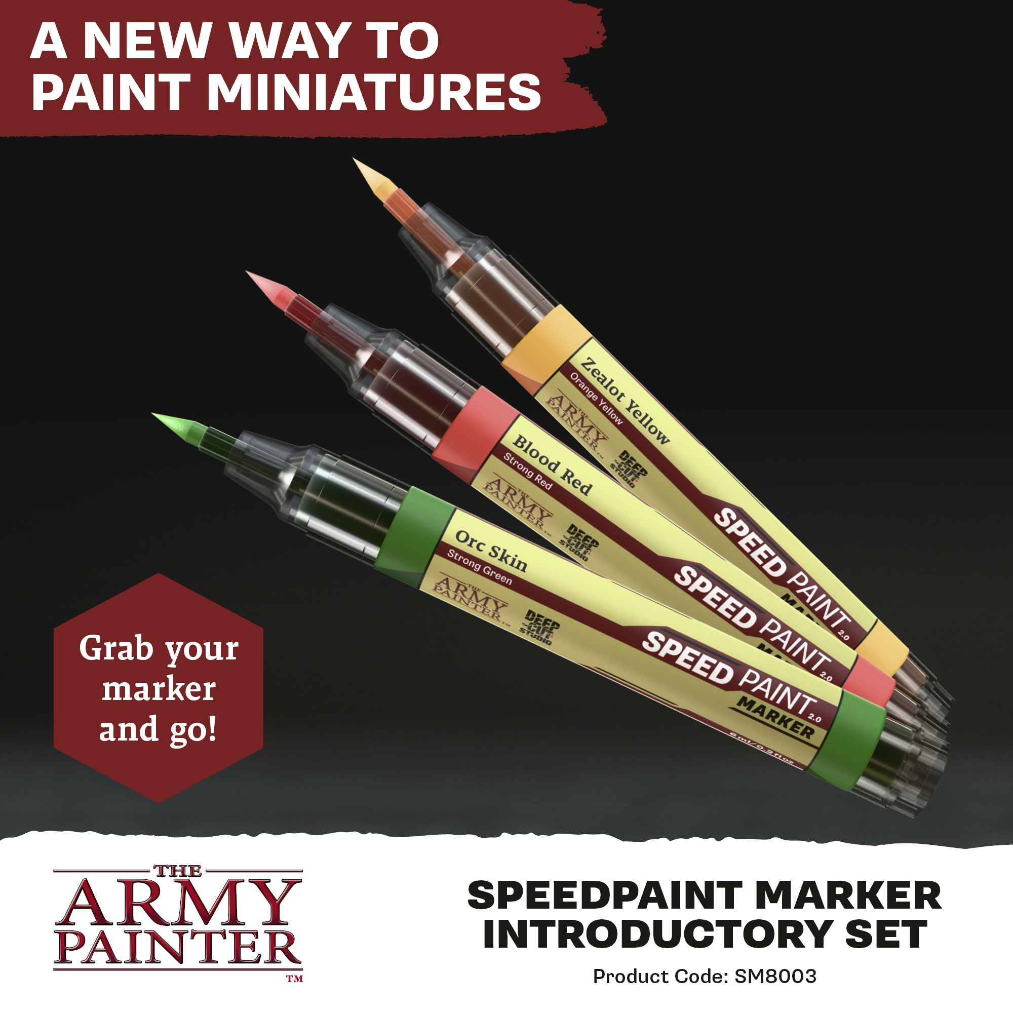 Army Painter Speedpaint: Marker Introductory Set