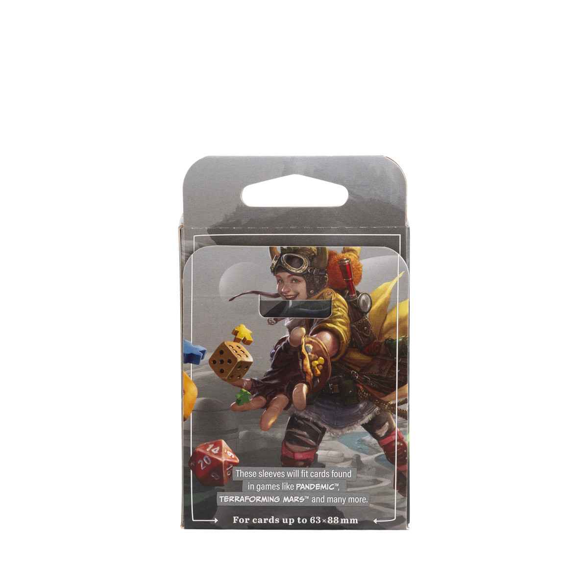 Dragon Shield: Board Game Sleeves Clear/NonGlare – Common Standard (100)