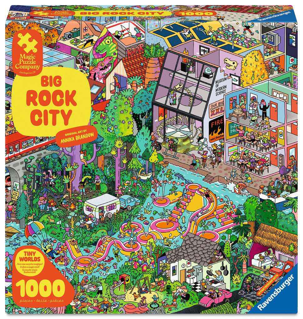 Puzzle: Big Rock City (1000 Teile)
