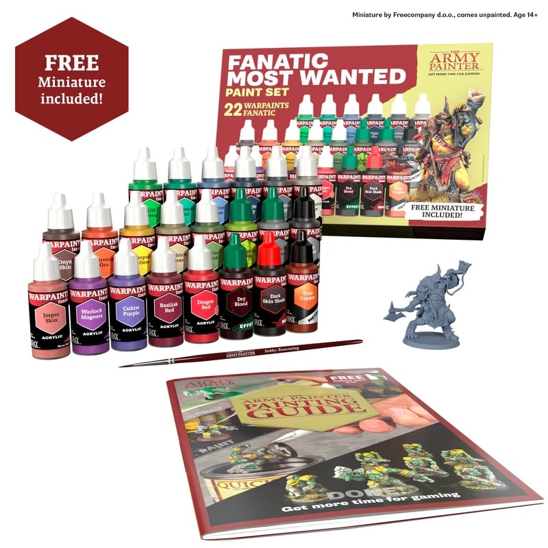 Army Painter – Fanatic Most Wanted Paint Set