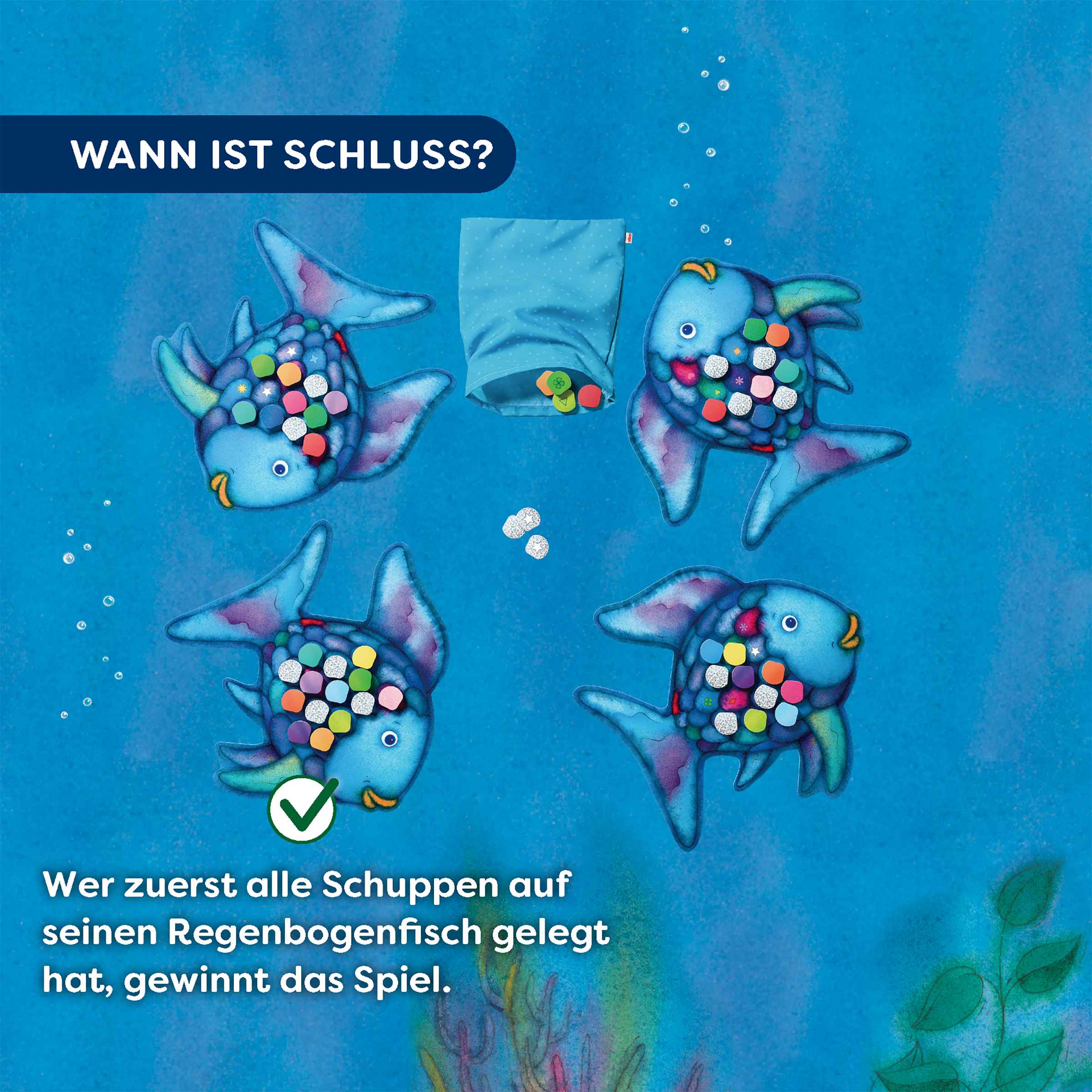 Der Regenbogenfisch – Glitzer-Bingo