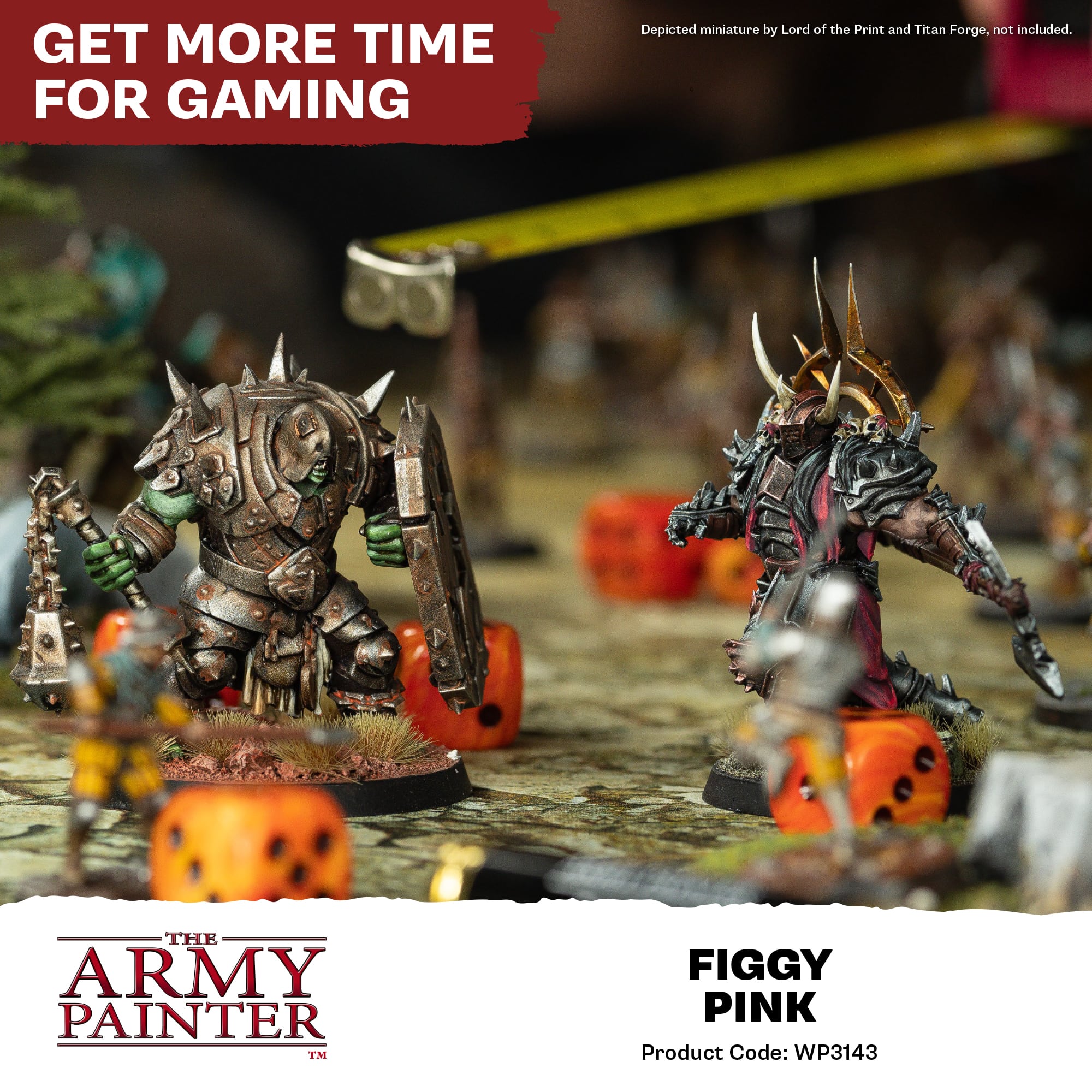 Army Painter Warpaints Fanatic: Figgy Pink (6)