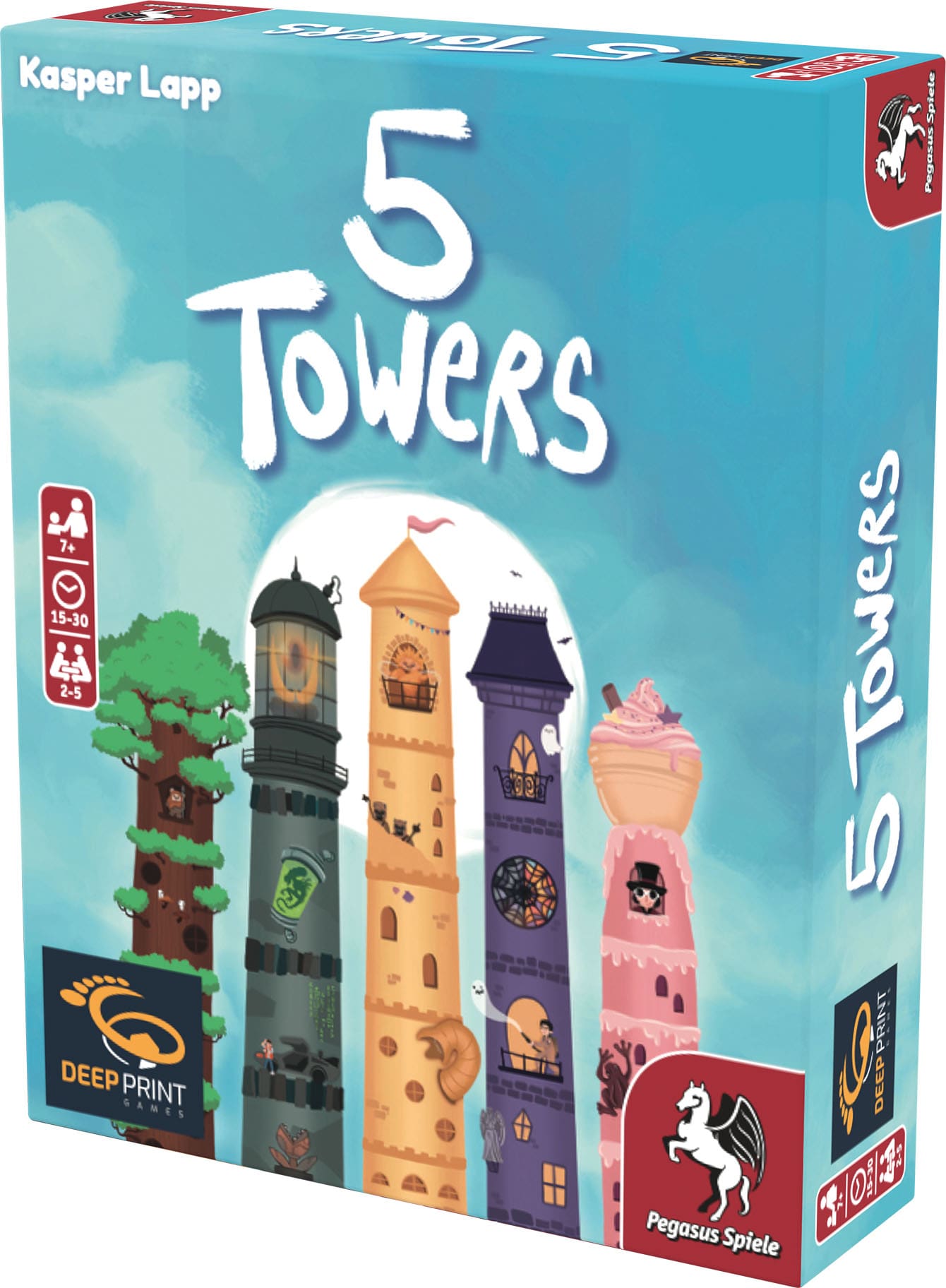 5 Towers (Deep Print Games) (English Edition)