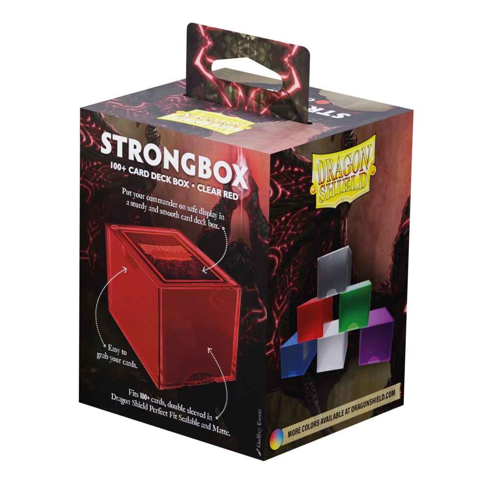 Dragon Shield: Strong Box 100+: Red