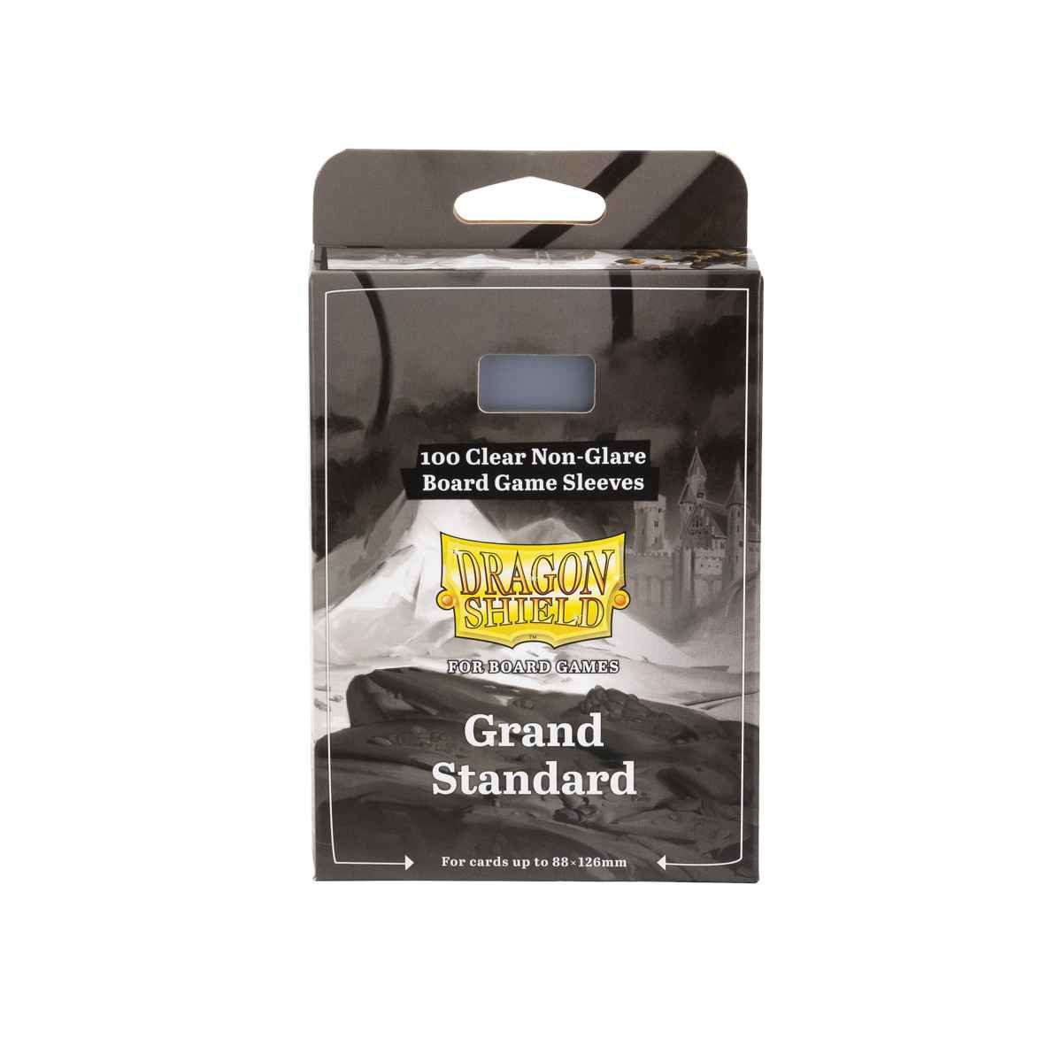 Dragon Shield: Board Game Sleeves Clear/NonGlare – Grand Standard (100)