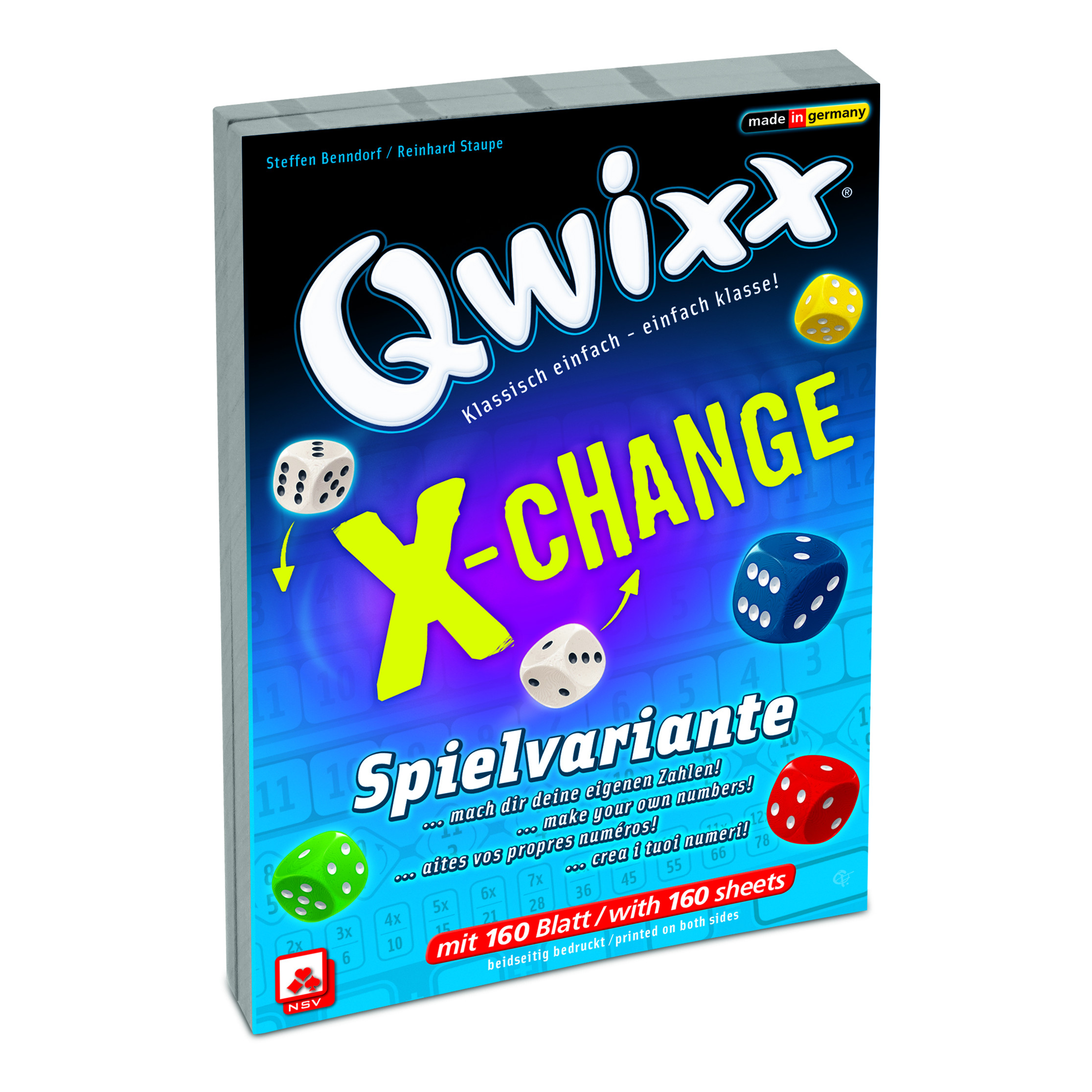 QWIXX X-CHANGE - ZUSATZBLÖCKE
