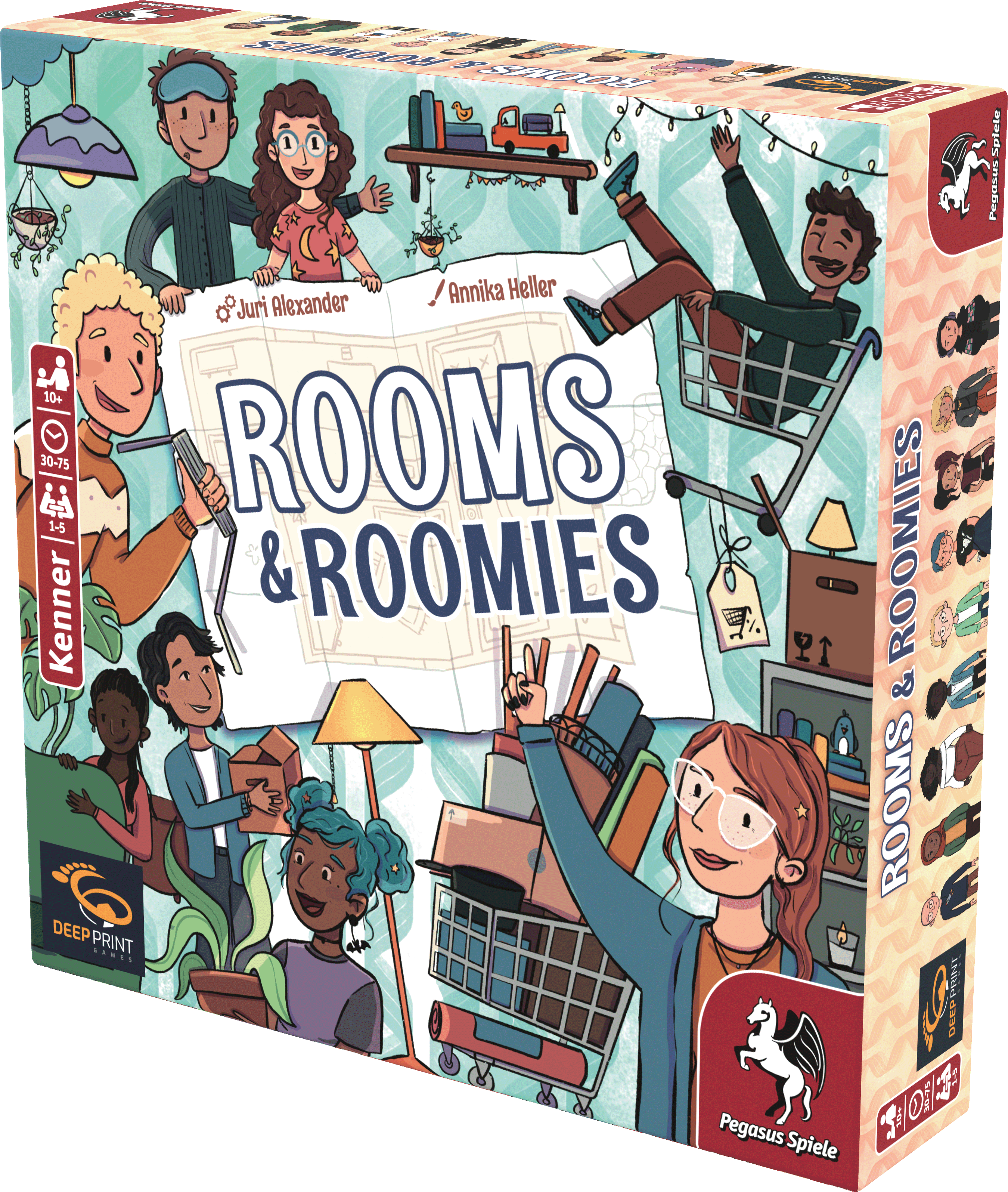 Rooms & Roomies (Deep Print Games)