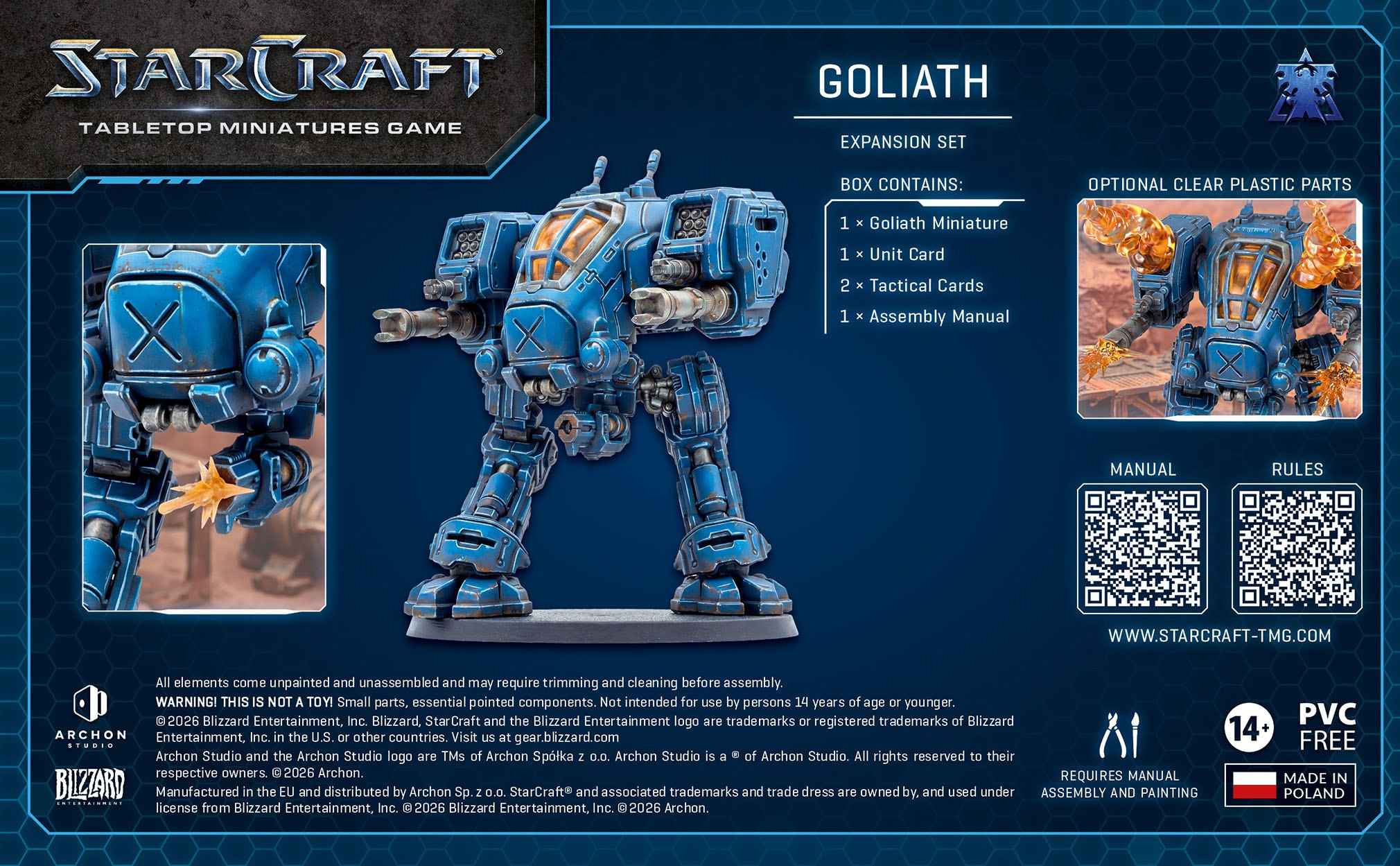 Starcraft : Goliath - Terran -  [Expansion Set]