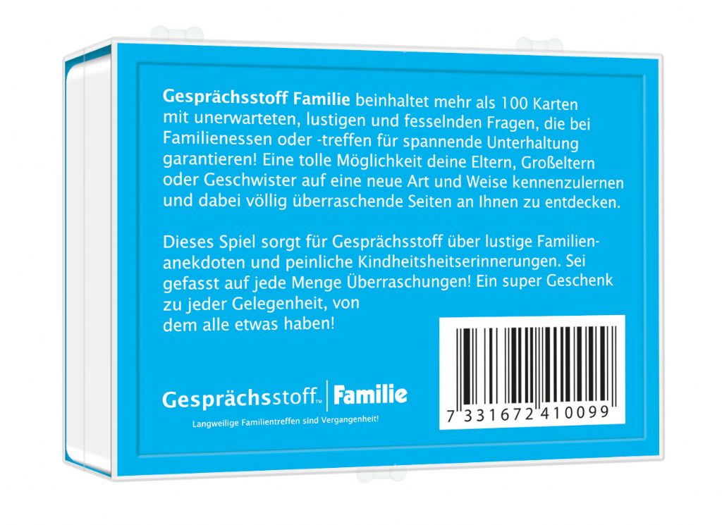 Gesprächsstoff – Familie