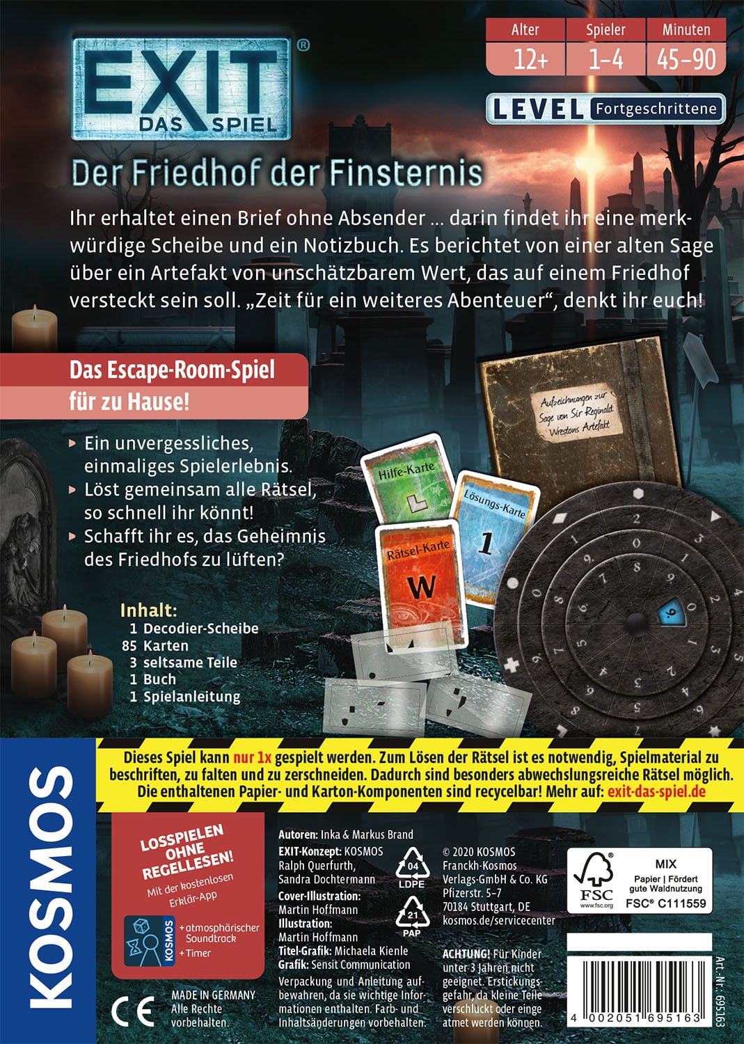 EXIT – Das Spiel: Der Friedhof der Finsternis