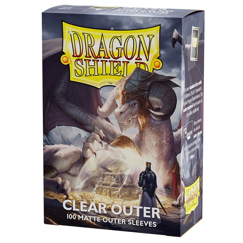 Dragon Shield: Outer Sleeves - Matte Clear (100)