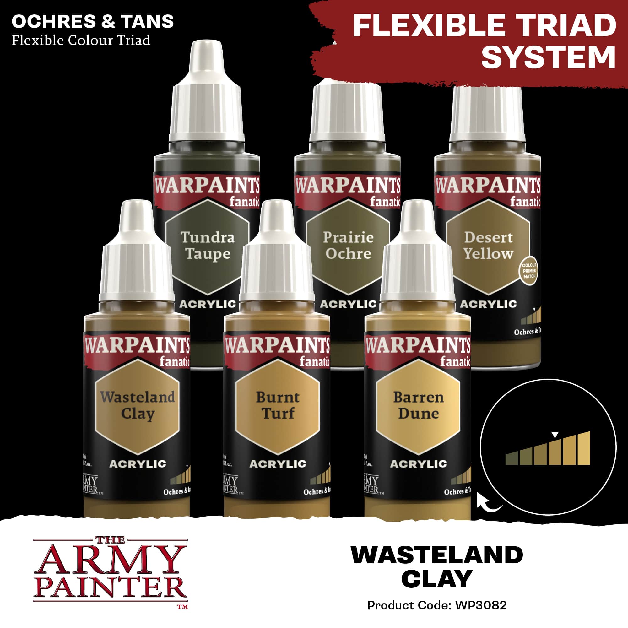 Army Painter Warpaints Fanatic: Wasteland Clay (6)