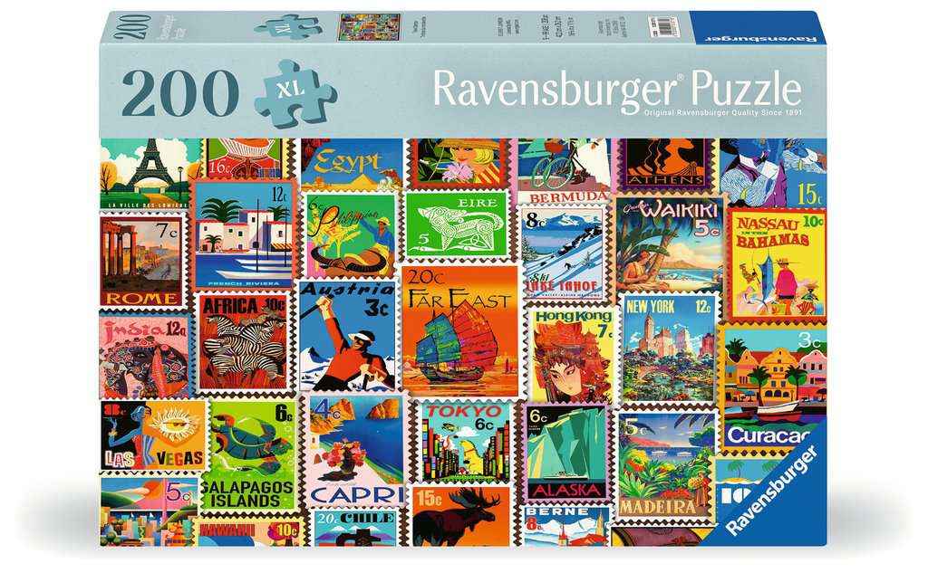 Puzzle: Briefmarken (200 XL Teile)