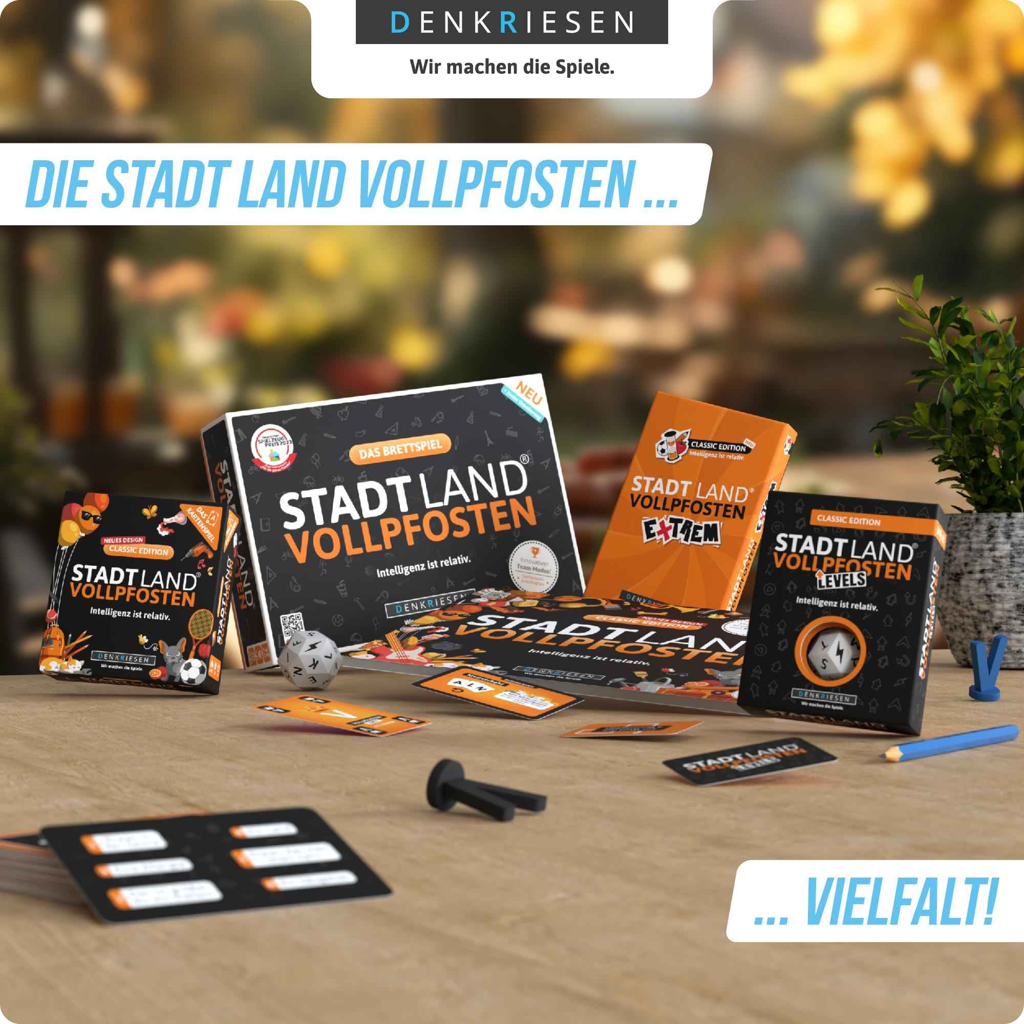 STADT LAND VOLLPFOSTEN – Biergarten Edition - "O'zapft is!" | A4 Spielblock