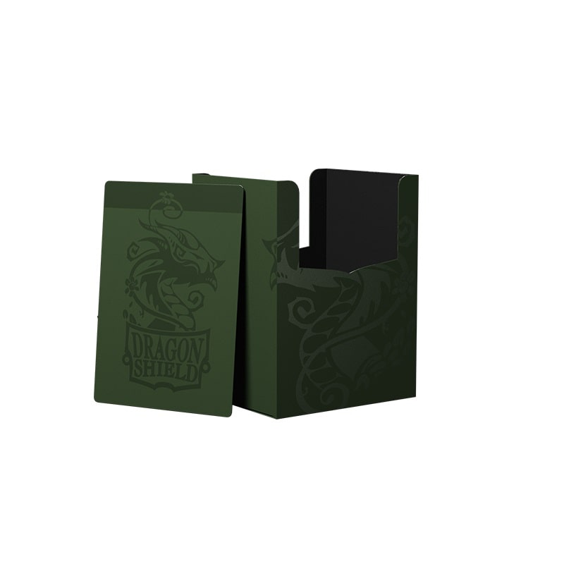 Dragon Shield: Deck Shell 100+: Forest Green