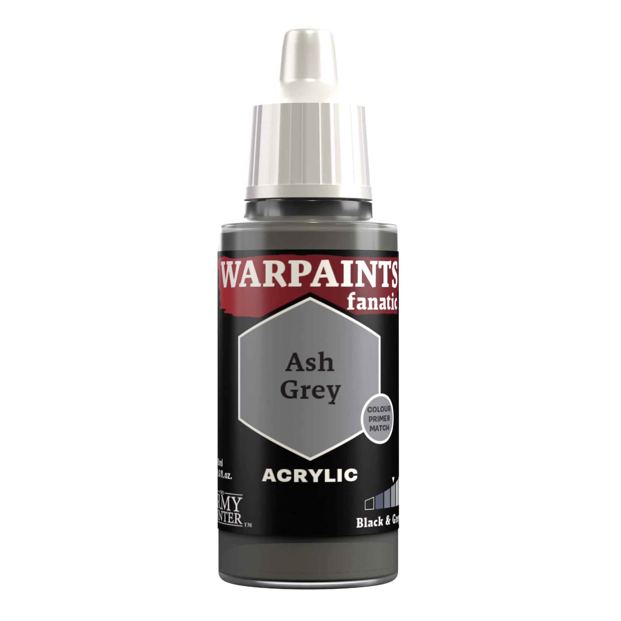 Army Painter Warpaints Fanatic: Ash Grey (6)