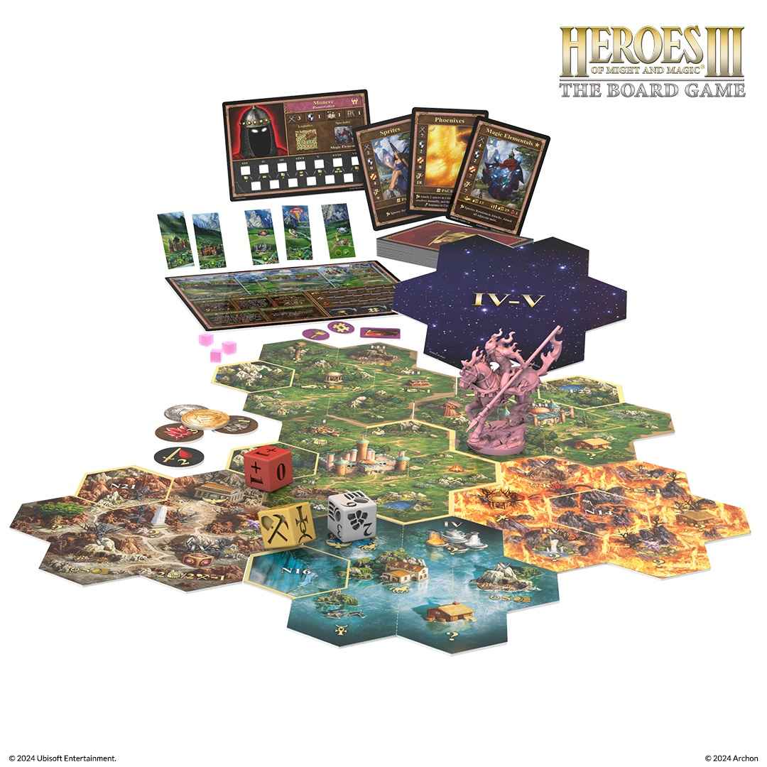 Heroes Of Might And Magic III: The Board Game Conflux [Erweiterung] (Deutsch)