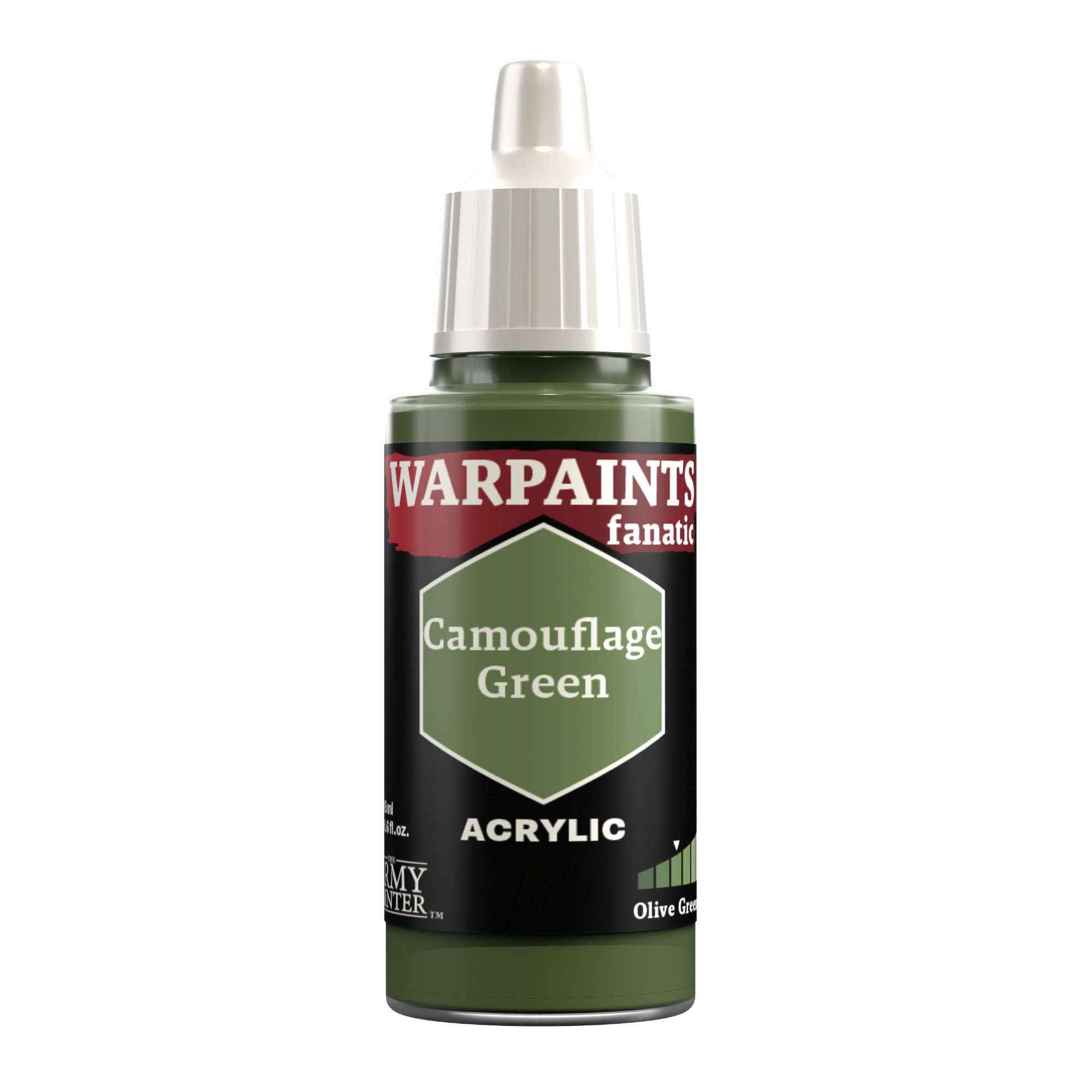 Army Painter Warpaints Fanatic: Camouflage Green (6)