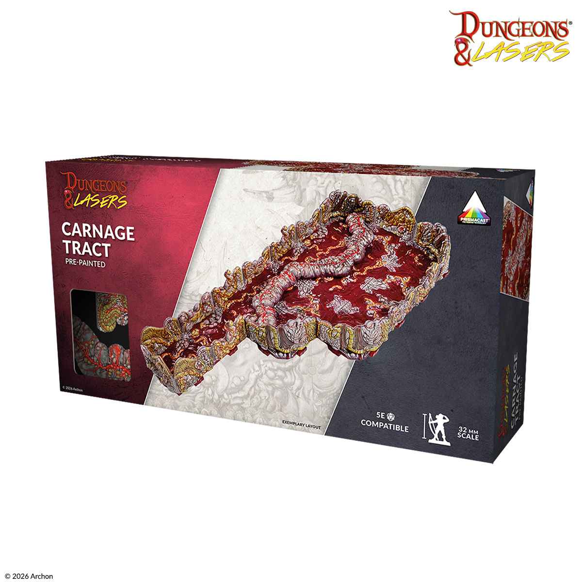 Dungeon&Lasers: Carnage Tract: Pre-Painted
