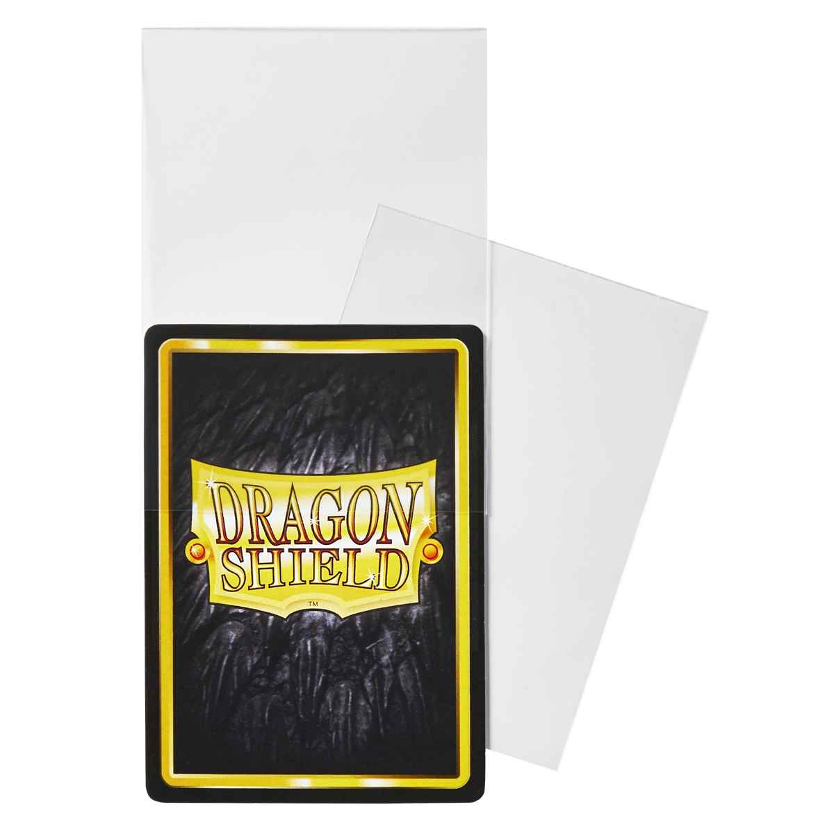 Dragon Shield: Perfect Fit Inner Sleeves – Thick Inner (100)– Clear – Standard Size