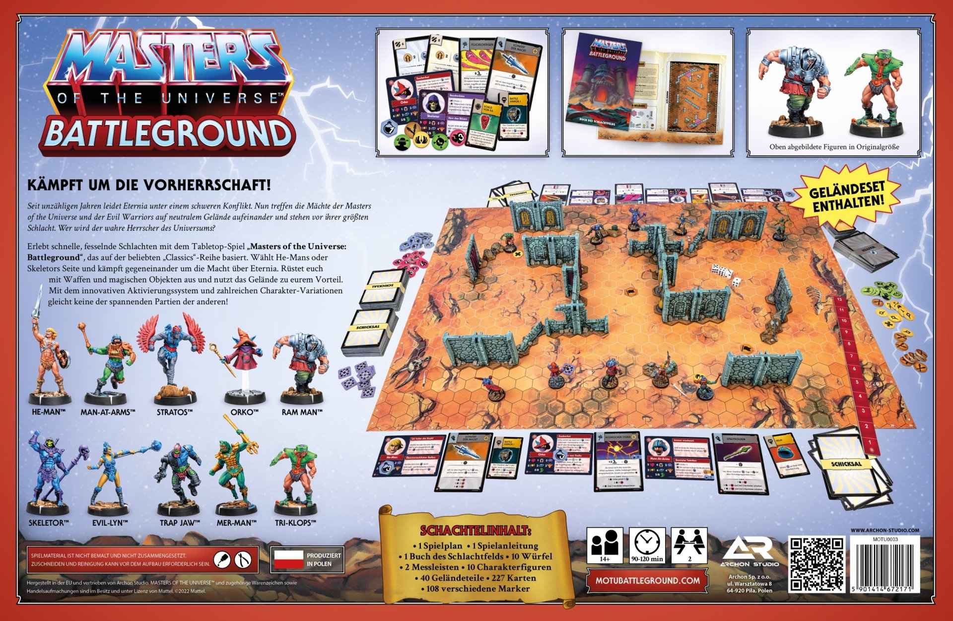 Masters of the Universe: Battleground Starter Set (Deutsch)