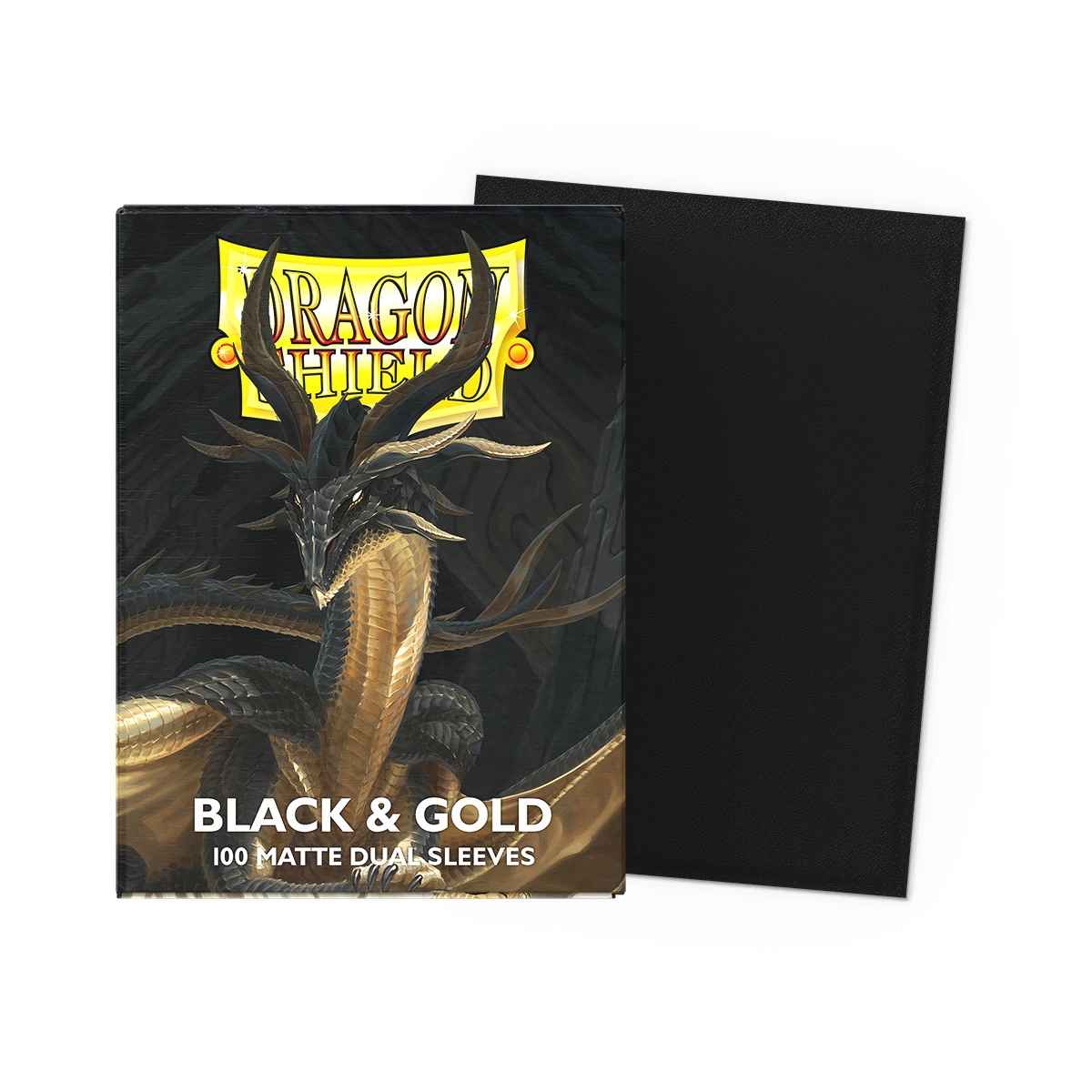 Dragon Shield: Matte Dual – Black & Gold