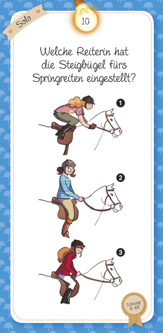 Das Quiz der Pferde und Ponys