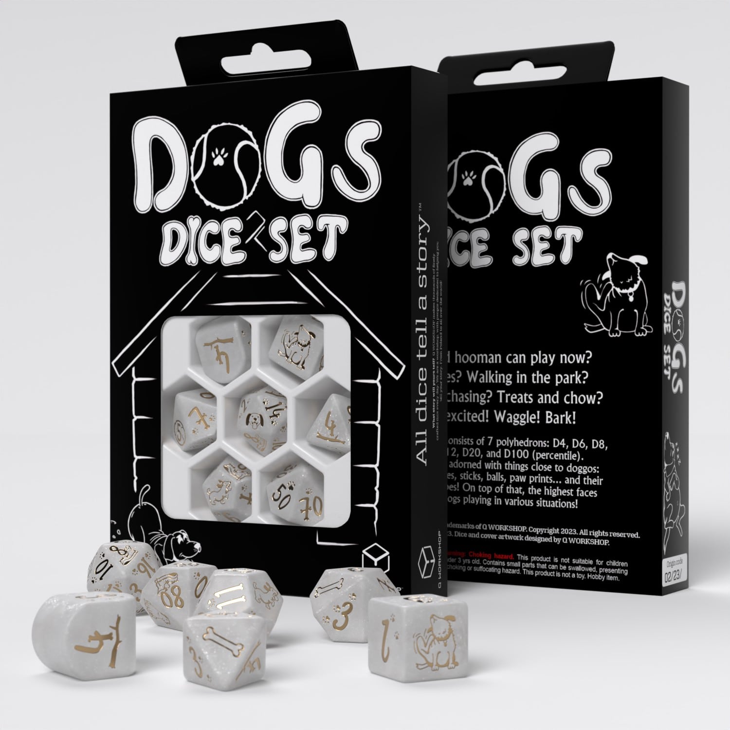 DOGS Dice Set: Charlie (7)