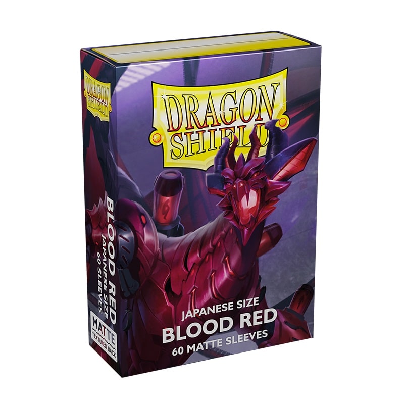 Dragon Shield: Japanese Matte – Blood Red (60)