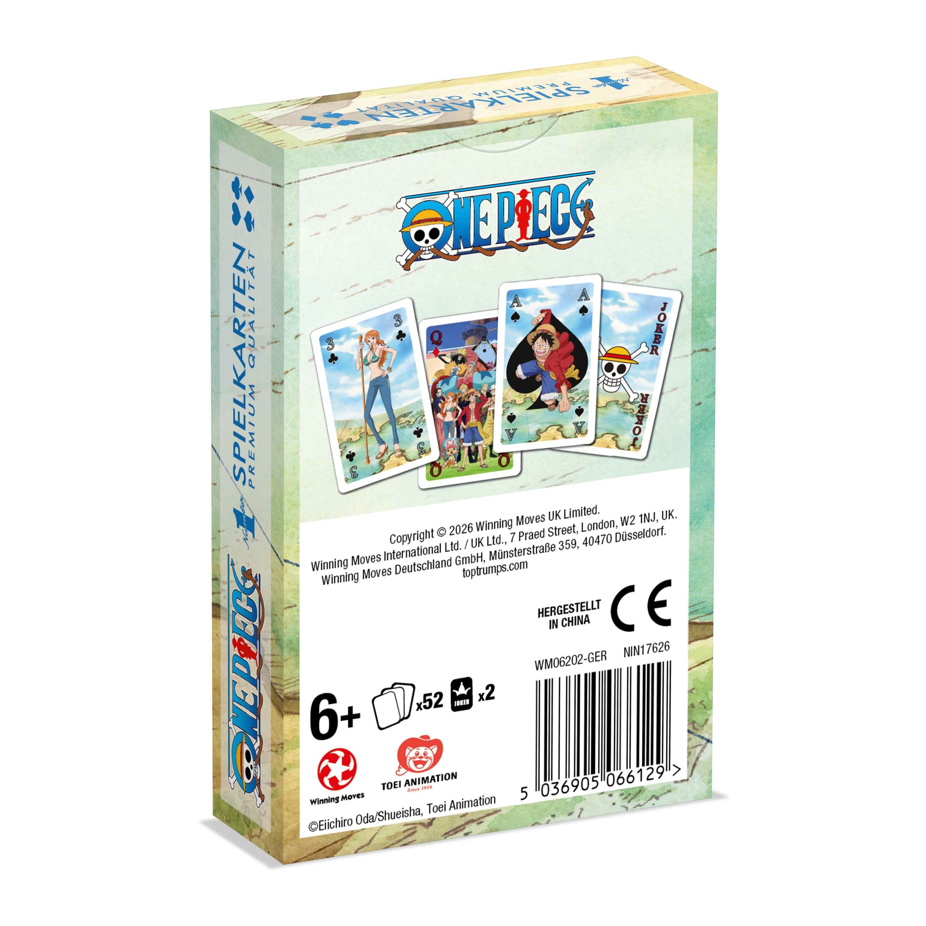 No1 Spielkarten –  One Piece