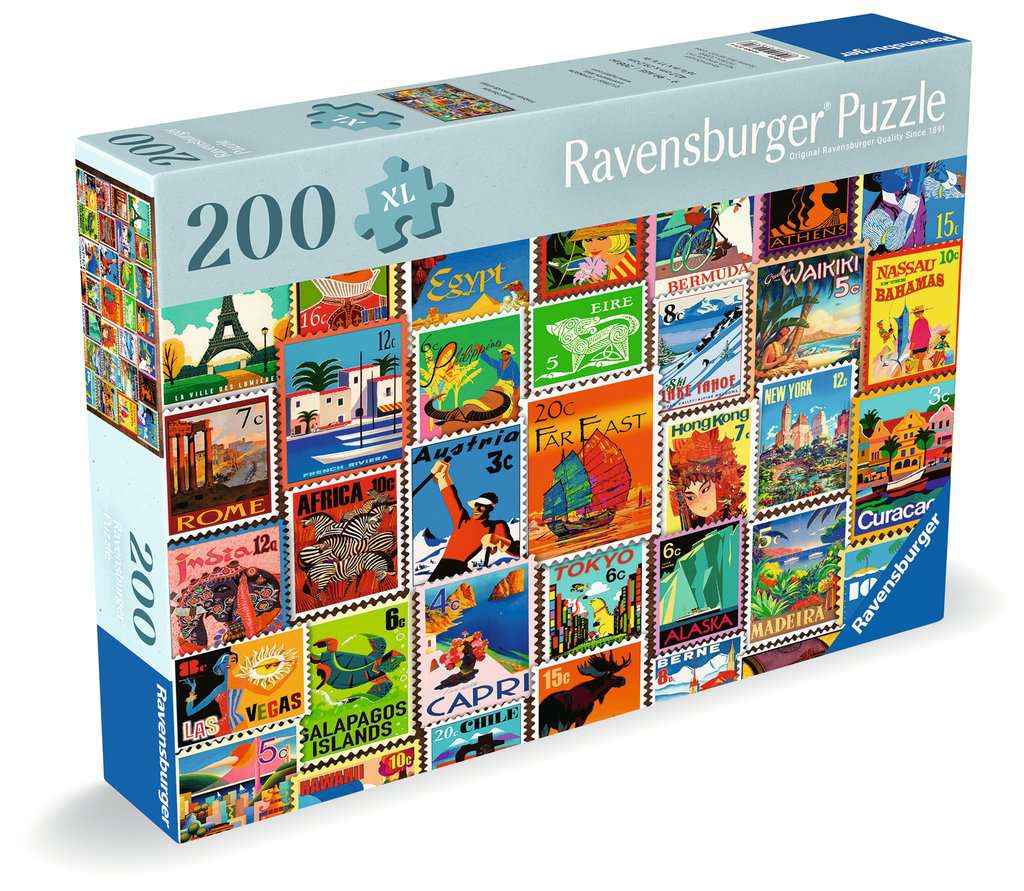 Puzzle: Briefmarken (200 XL Teile)