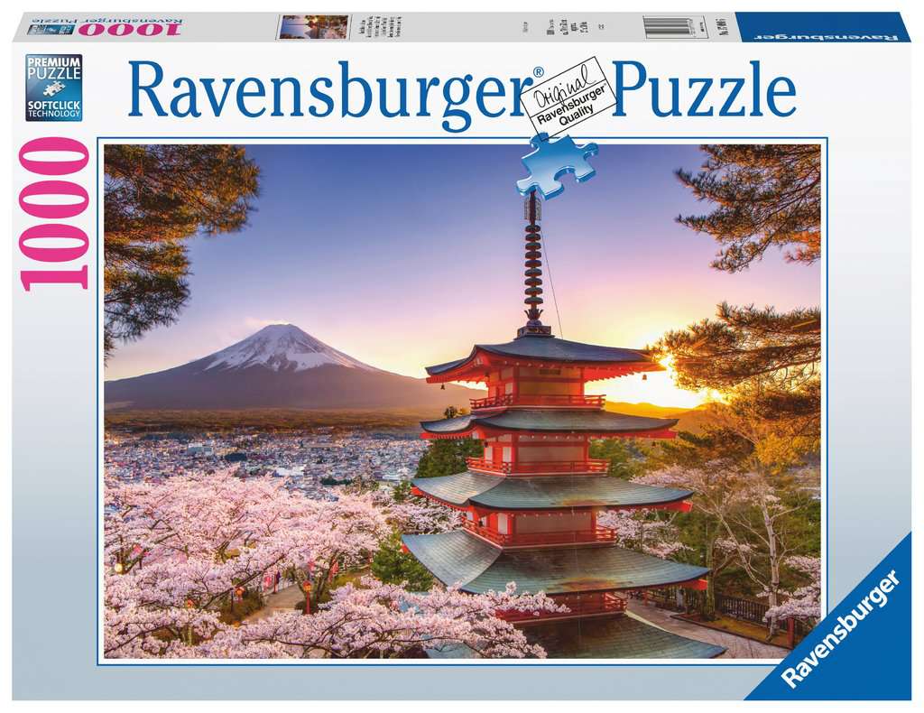 Puzzle: Kirschblüte in Japan (1000 Teile)