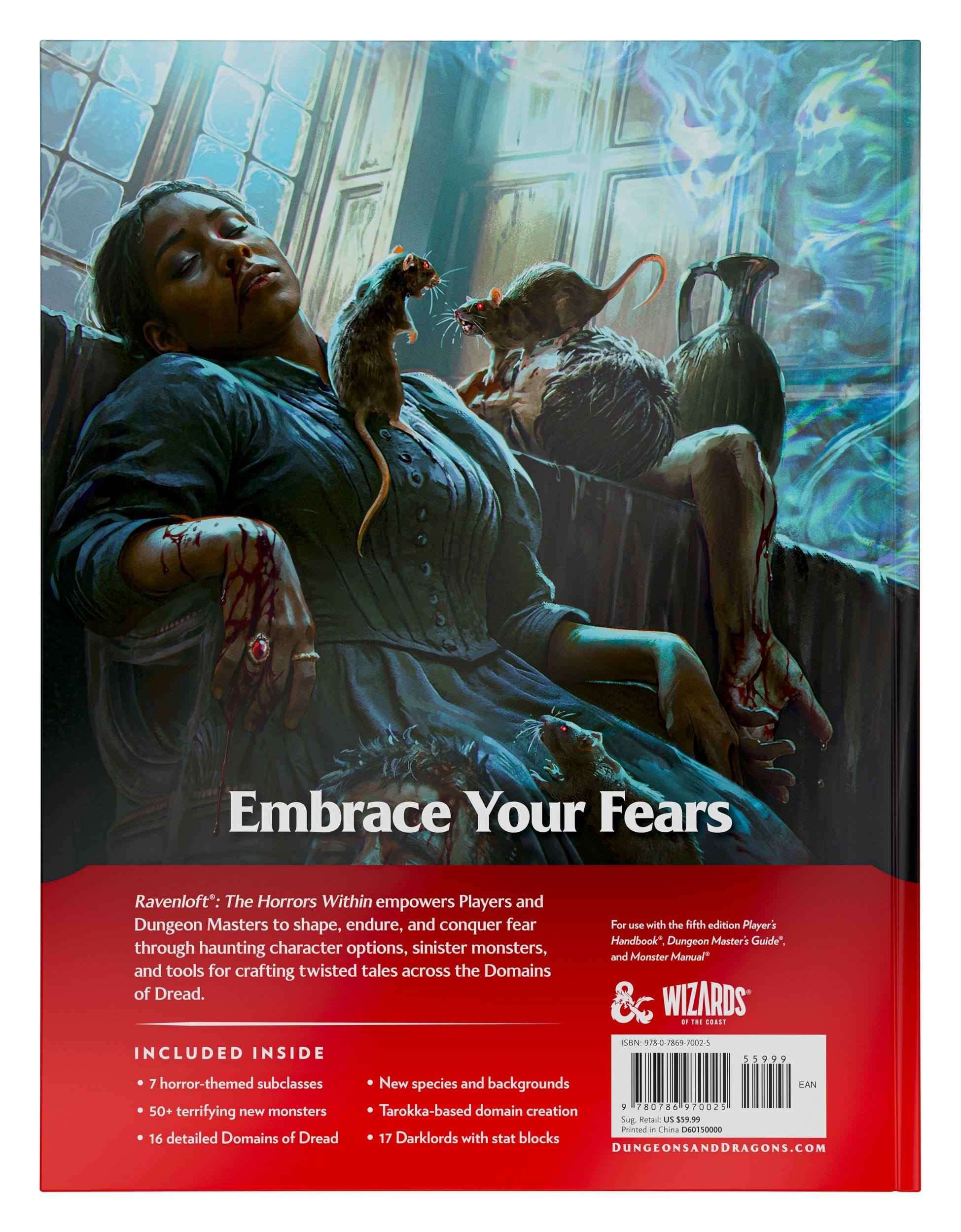 D&D: RPG Ravenloft: The Horrors Within (englisch)