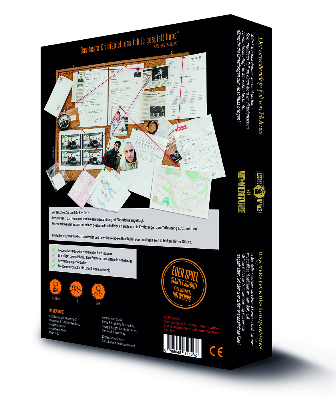 Detective Stories - Das Feuer in Adlerstein, Fall 1