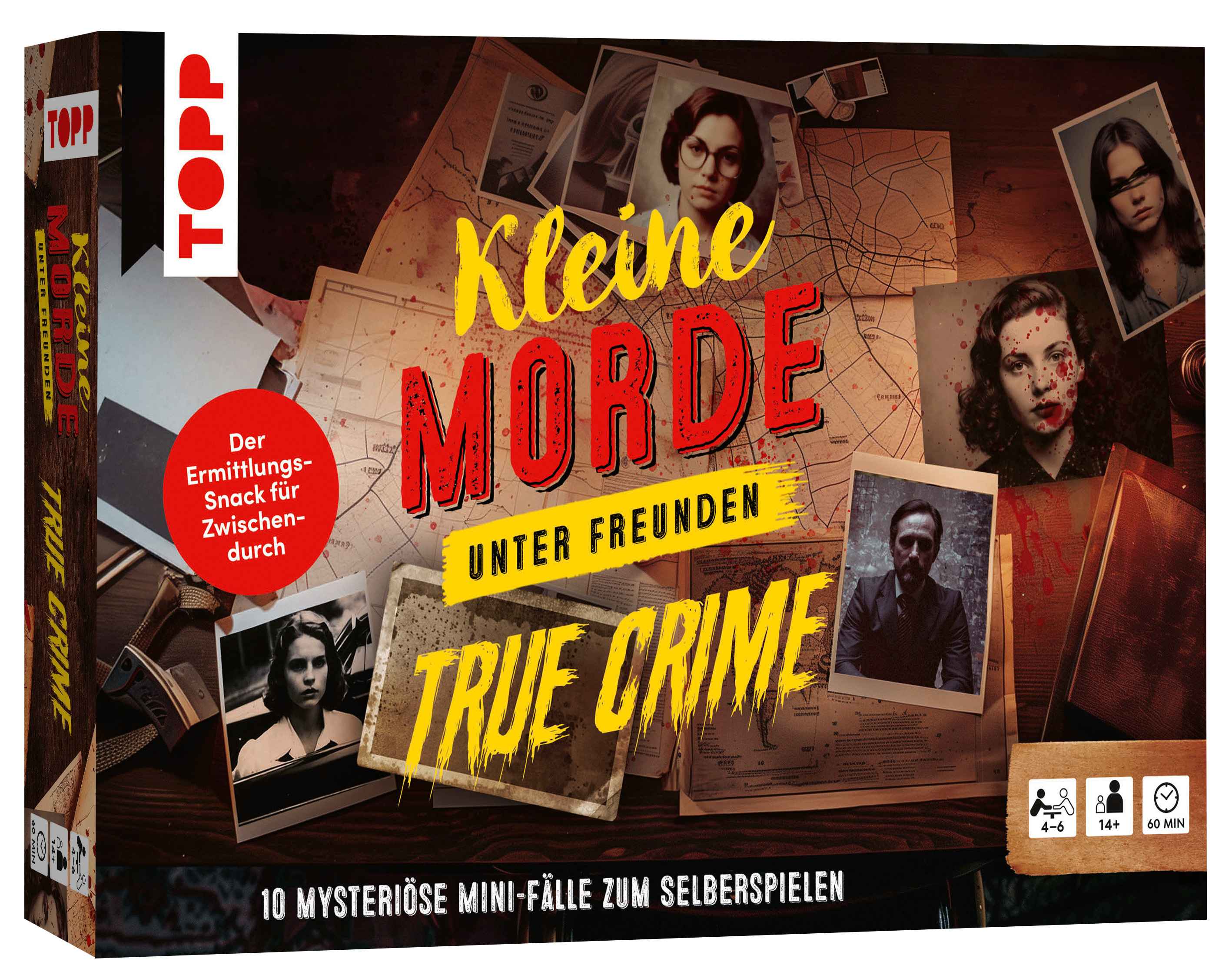 Kleine Morde unter Freunden: True Crime. 10 fesselnde Mini-Fälle zum Selberspielen