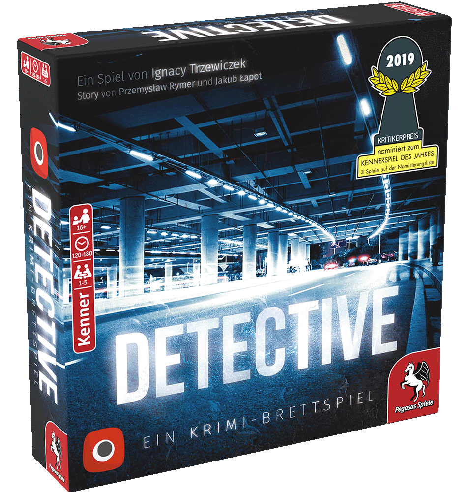 Detective – Ein Krimi-Brettspiel (Portal Games) *Nominiert Kennerspiel des Jahres 2019*