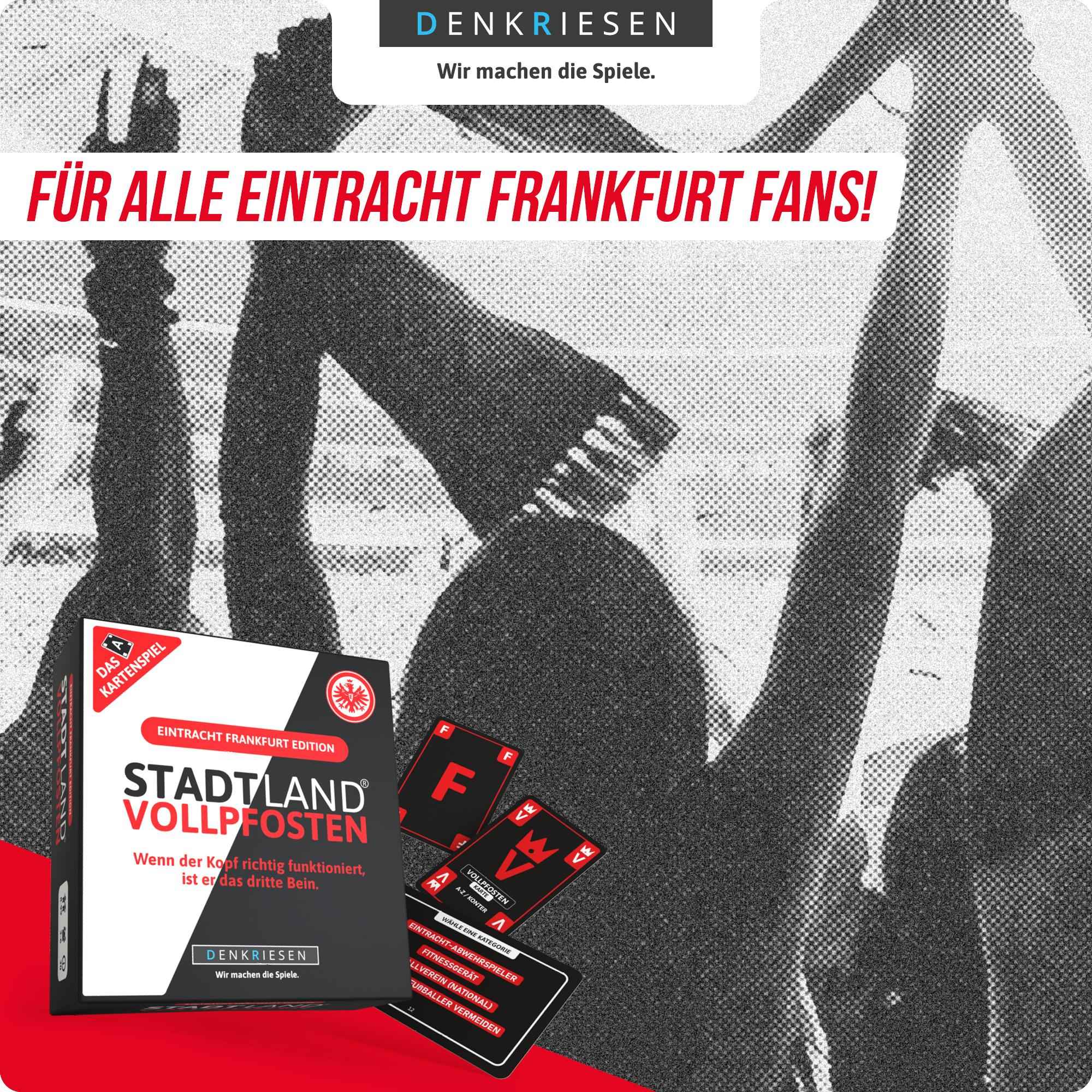 STADT LAND VOLLPFOSTEN – Das Kartenspiel - Eintracht Frankfurt EDITION -