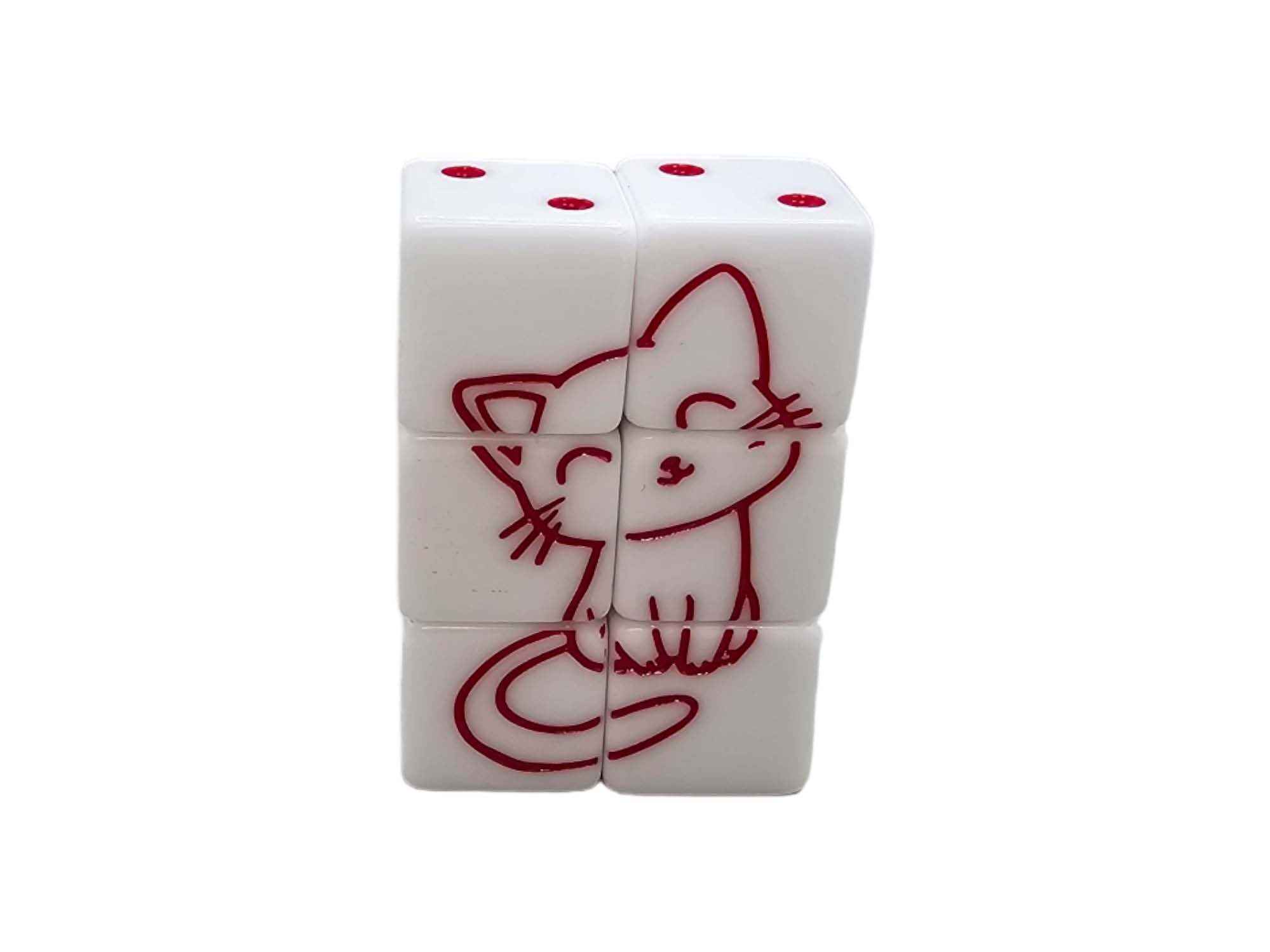 Würfelset D6 Cat Puzzle 869