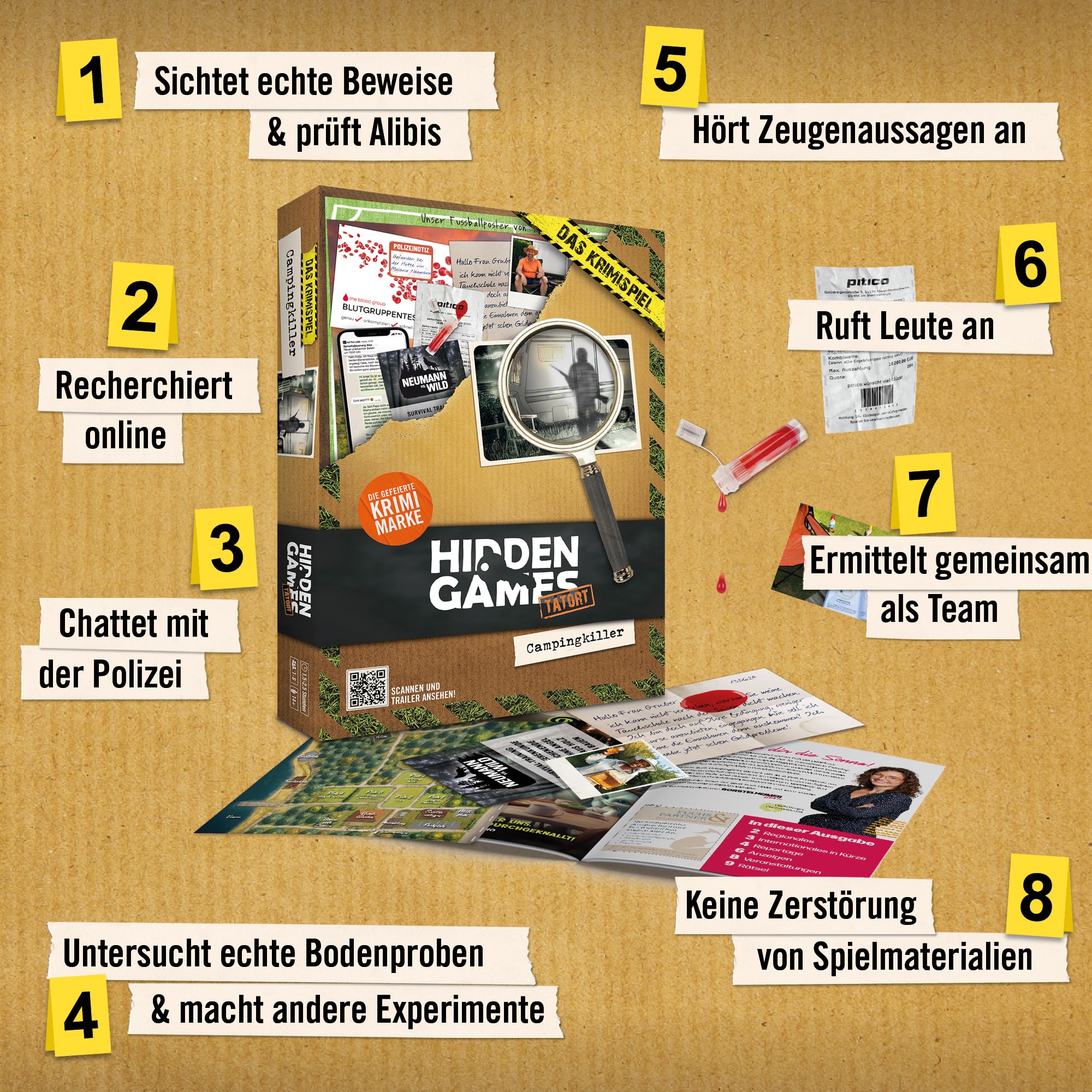 Hidden Games Tatort: Der Campingkiller