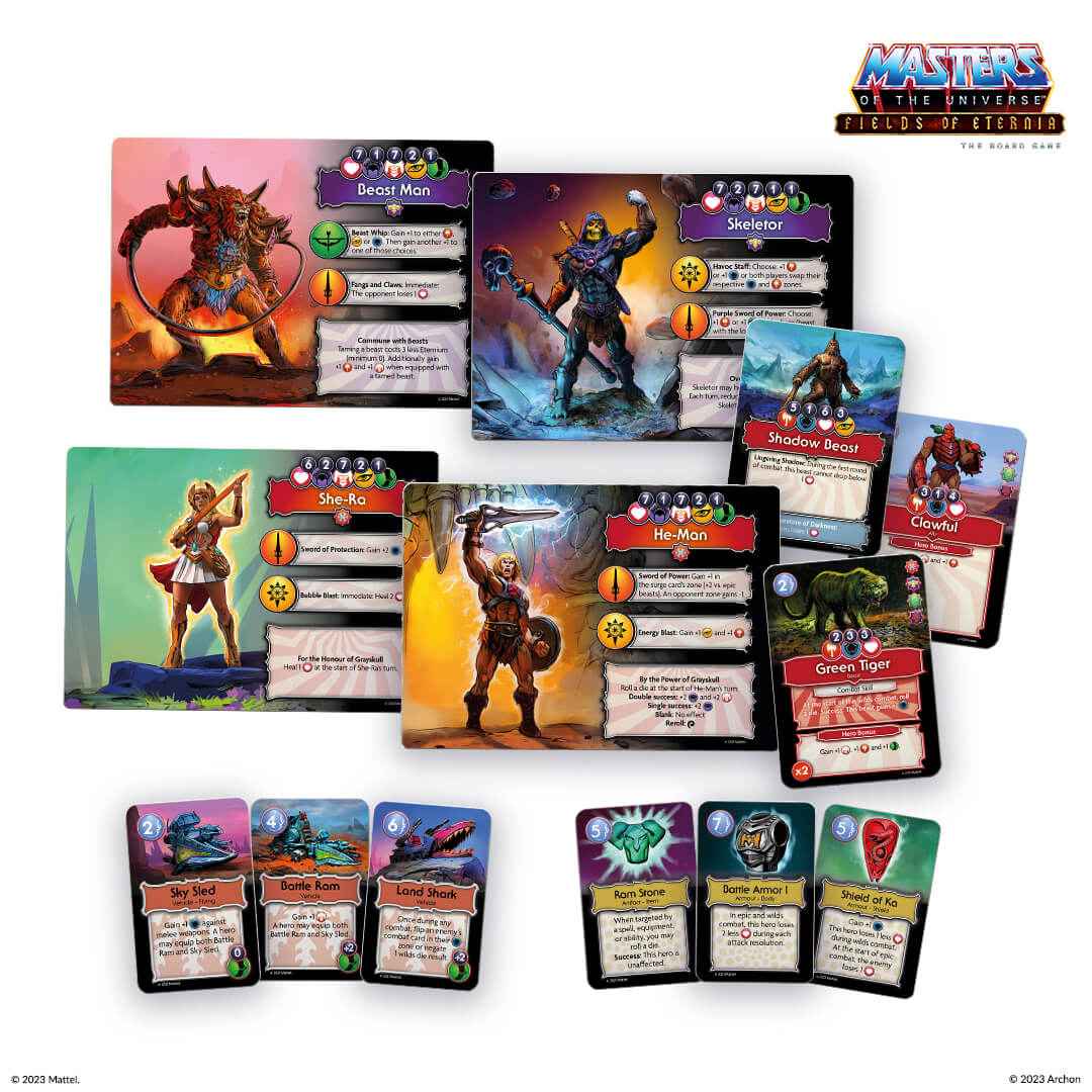 Masters of the Universe:  Fields Of Eternia The Board Game (Deutsch)
