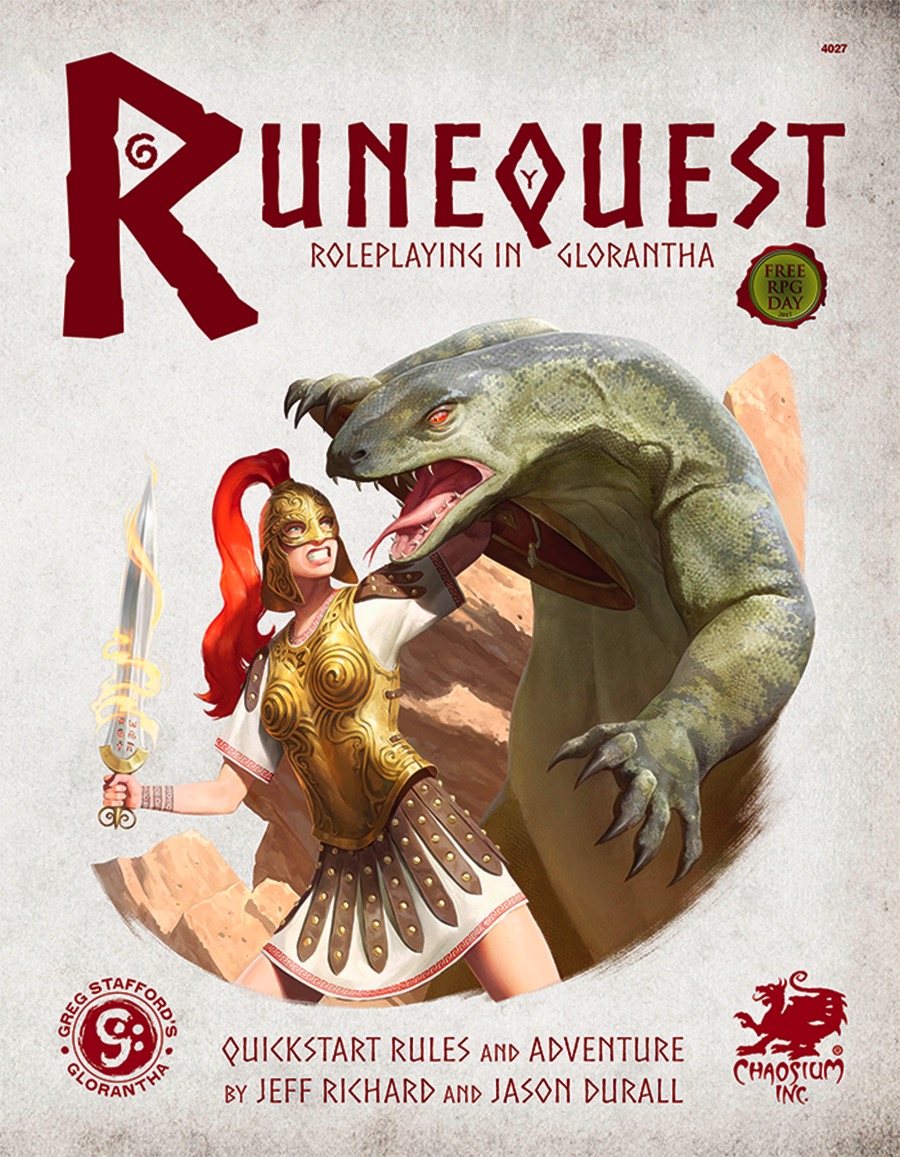 RuneQuest: Roleplaying in Glorantha Quick Start