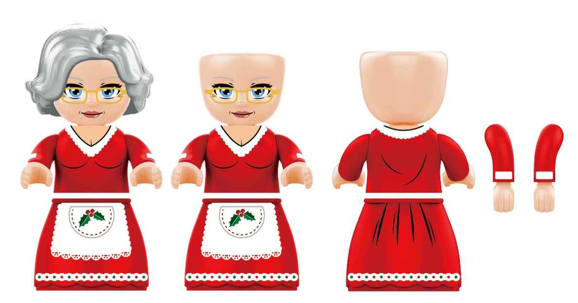 HappyBrixmas KIDDIZ Figuren-Pack: Weihnachtsmann