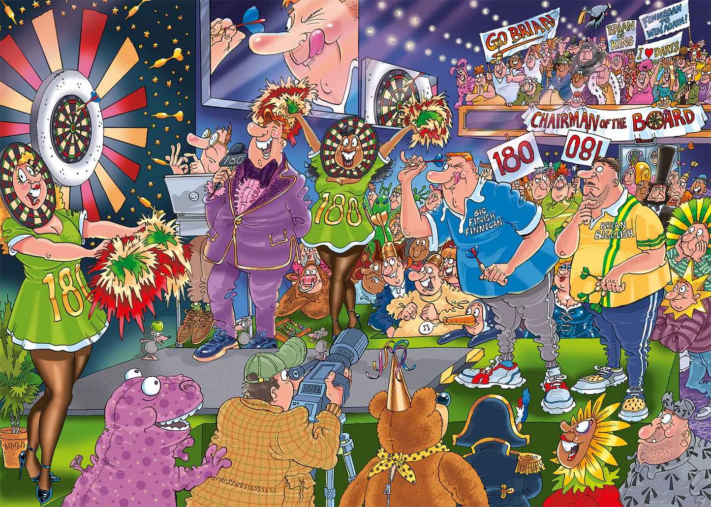 Wasgij Mystery 30: Volltreffer (1000 Teile)