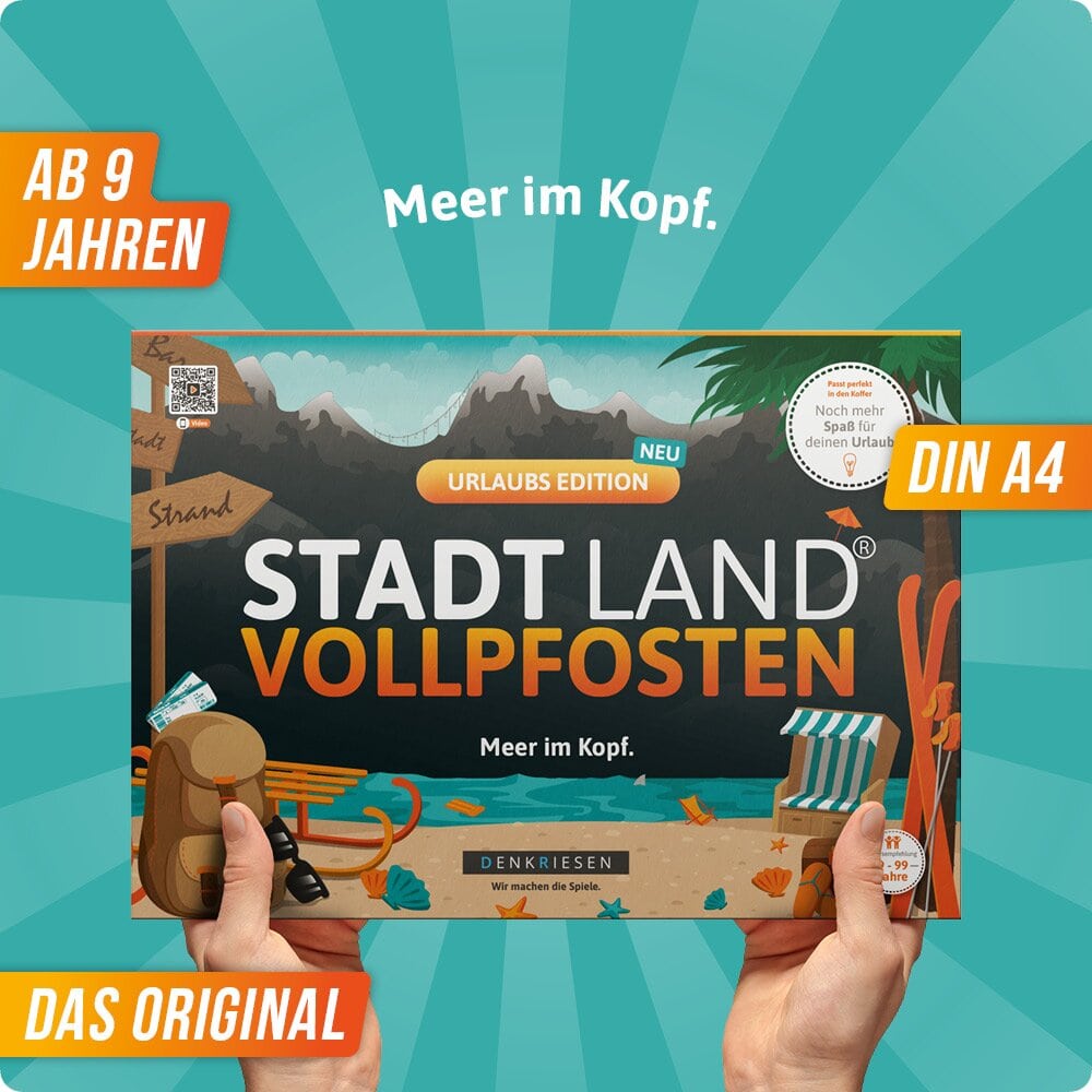 STADT LAND VOLLPFOSTEN – URLAUBS EDITION (DinA4-Format)