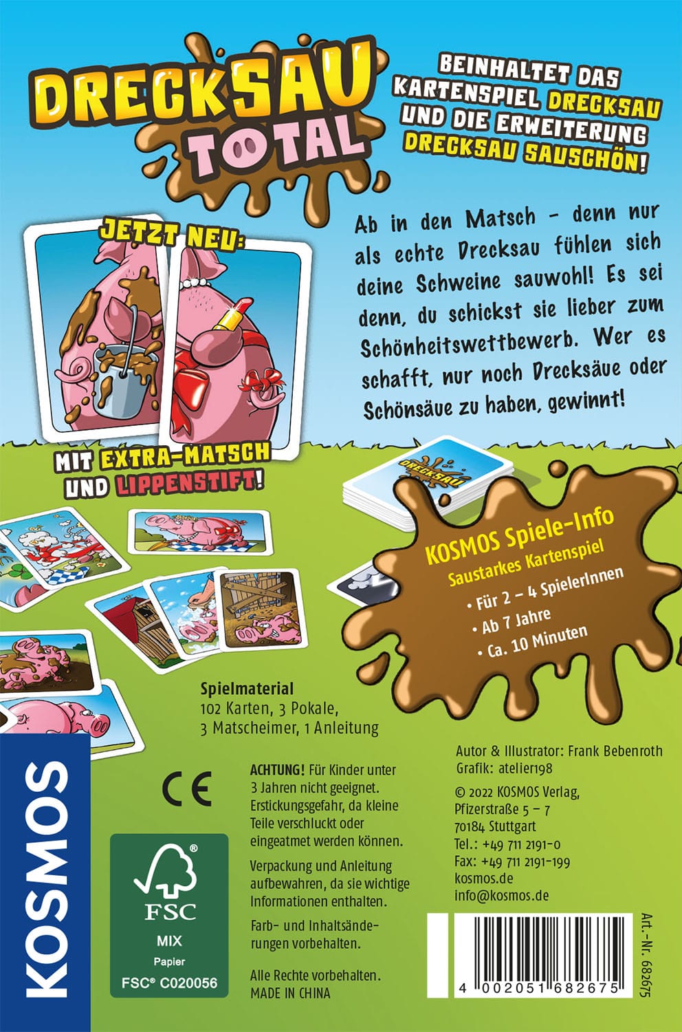 Drecksau total – Kartenspiel