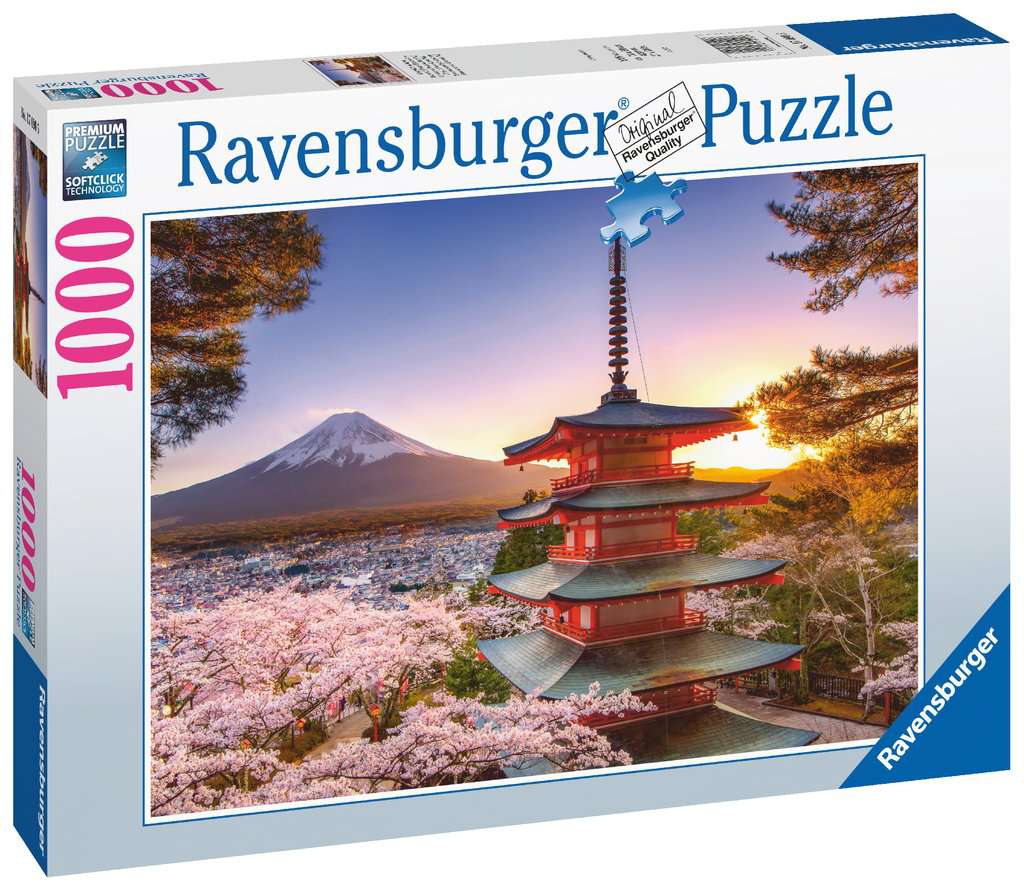 Puzzle: Kirschblüte in Japan (1000 Teile)